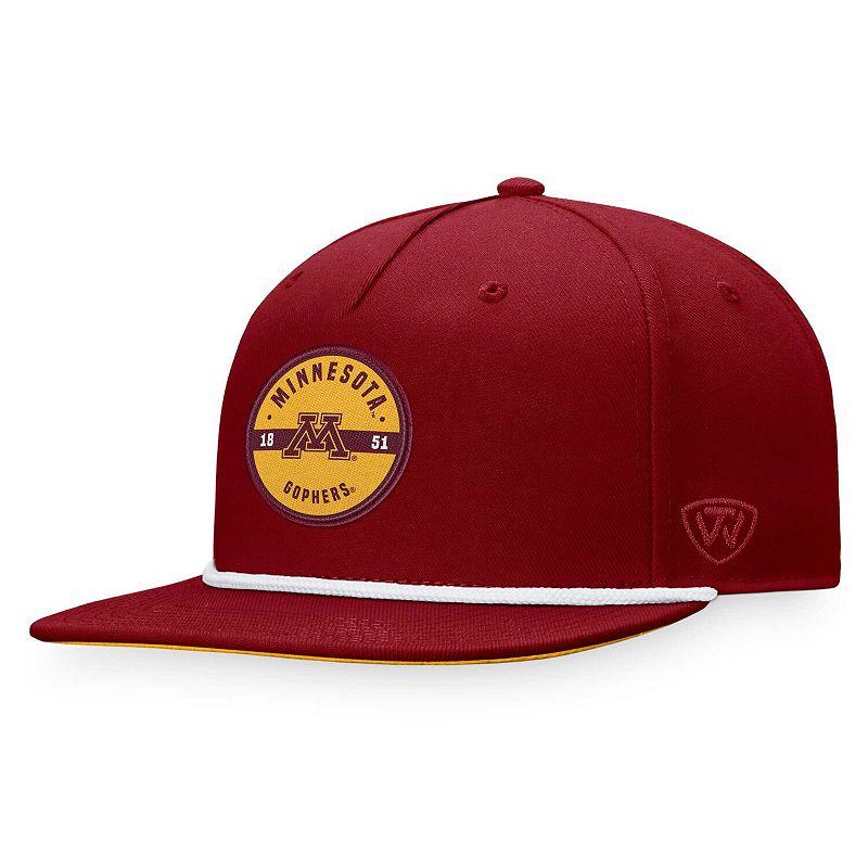 Men's Top of the World Maroon Minnesota Golden Gophers Bank Hat, Red Product Image