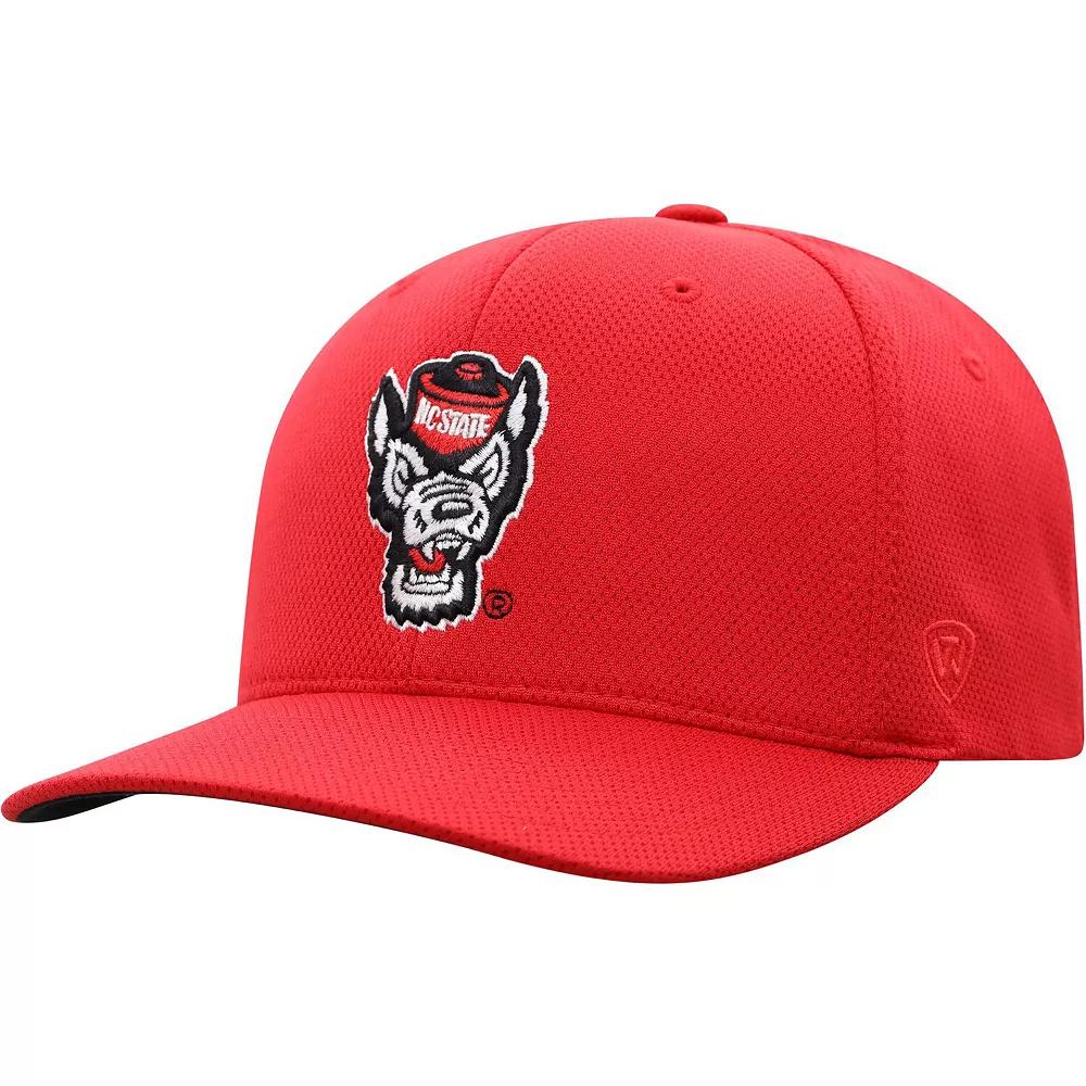 Men's Top of the World Red NC State Wolfpack Reflex Logo Flex Hat,  Product Image