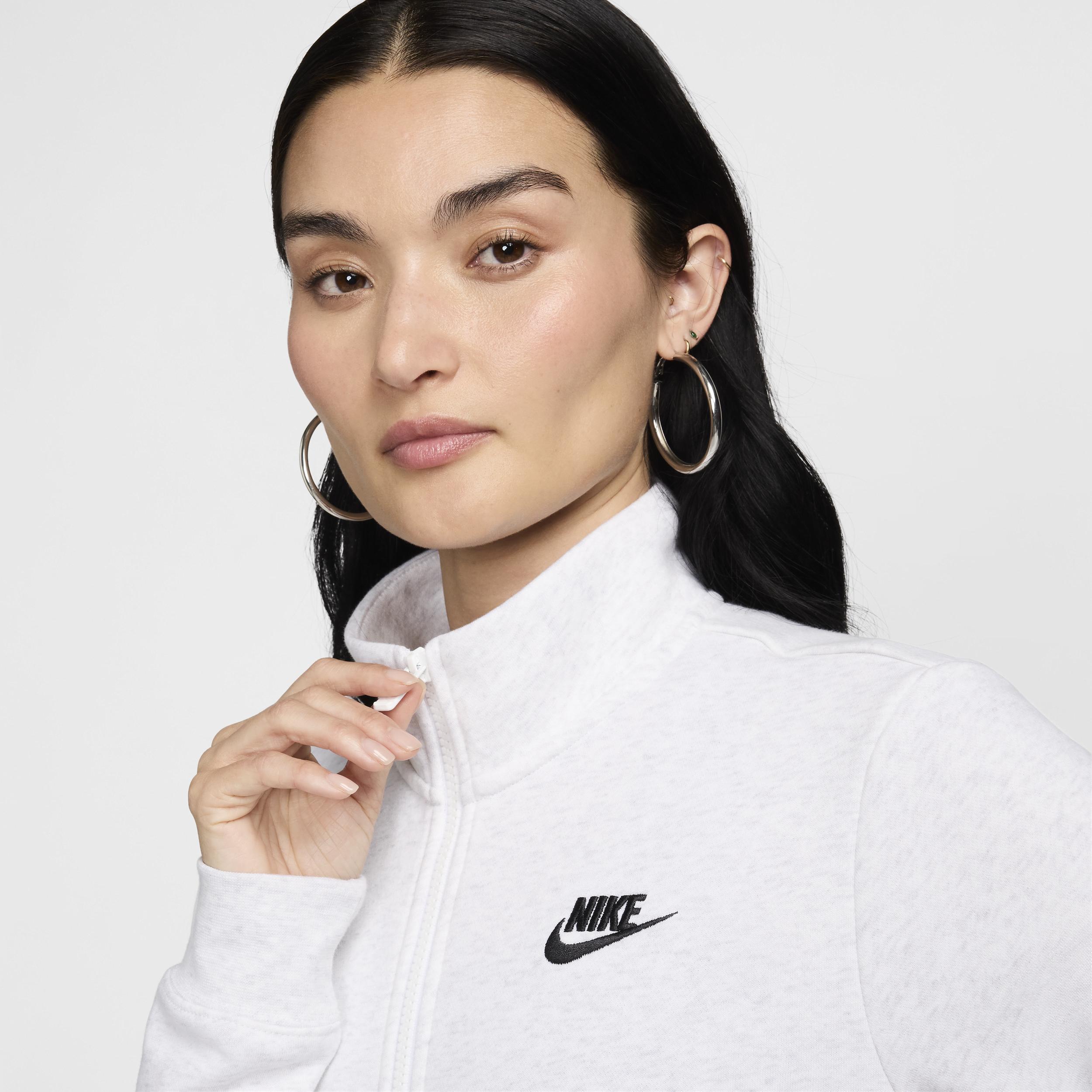 Women's Nike Sportswear Club Fleece Quarter-Zip Sweatshirt,  Product Image