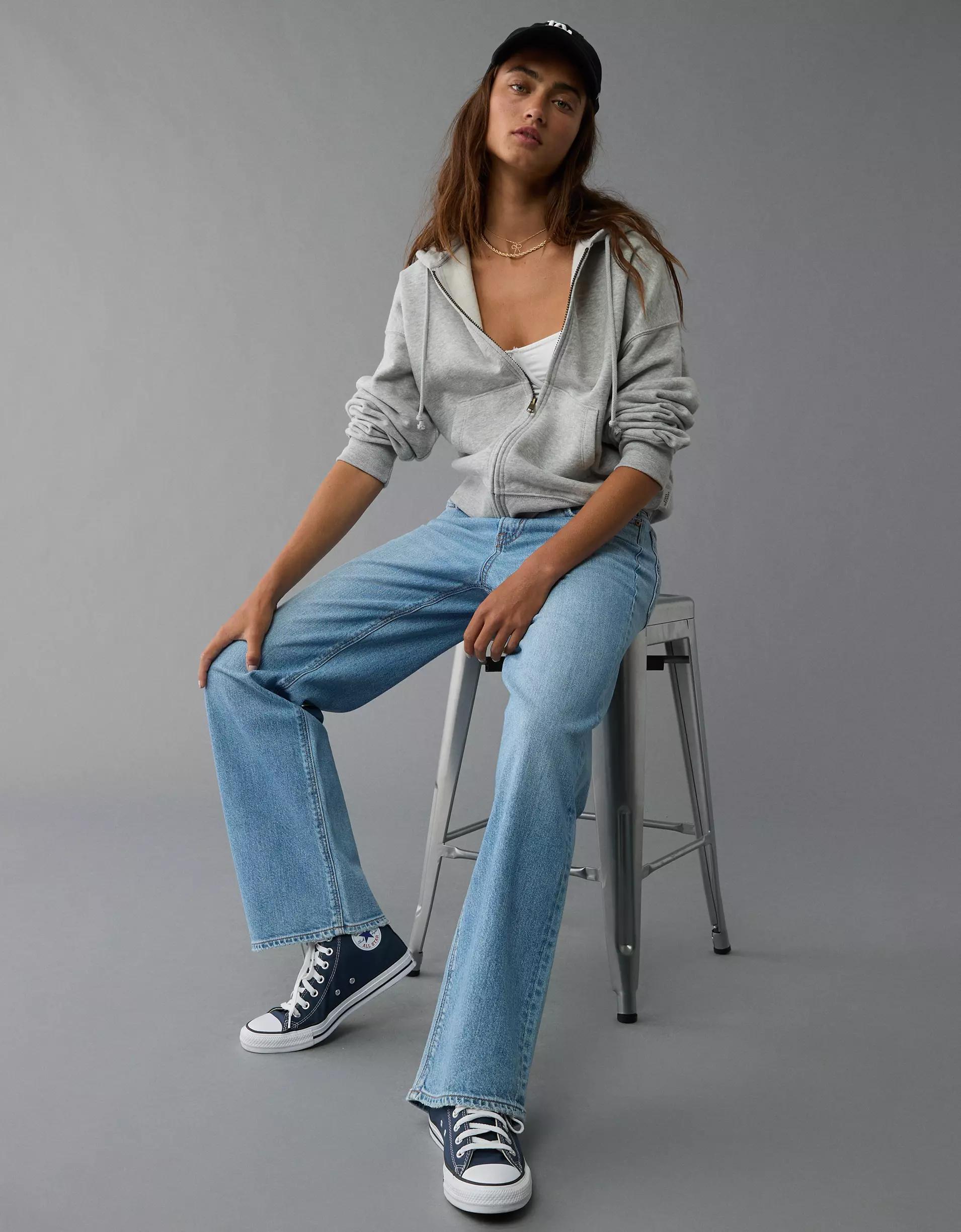 AE Fleece Zip-Up Hoodie Product Image