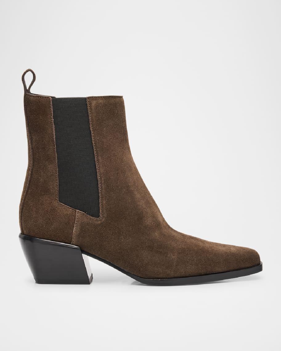 Joni Suede Chelsea Booties Product Image