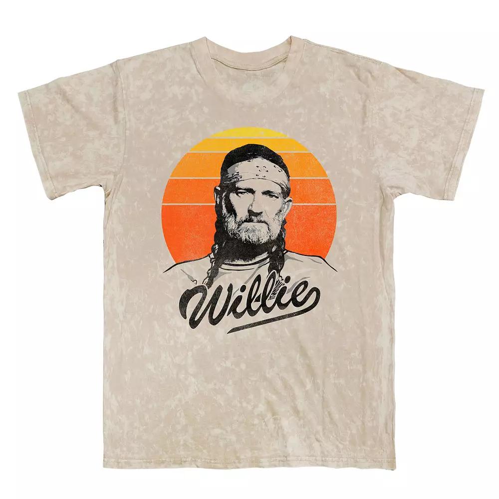 Men's Willie Nelson Sunset Gradient Graphic Tee,  Product Image