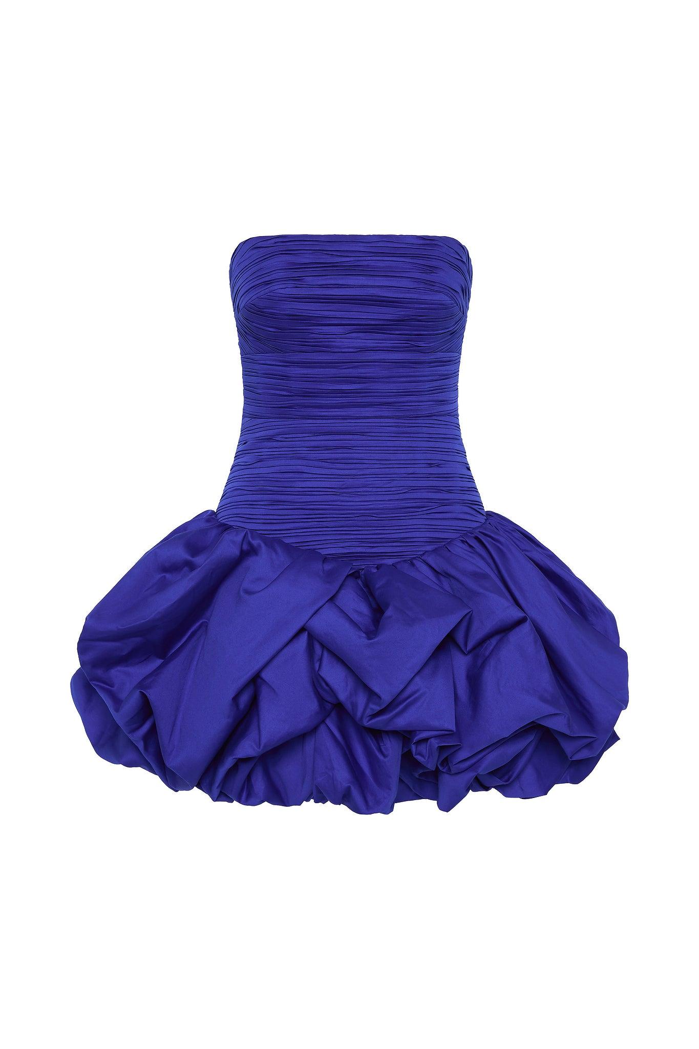 Violette Bubble Hem Mini Dress Product Image
