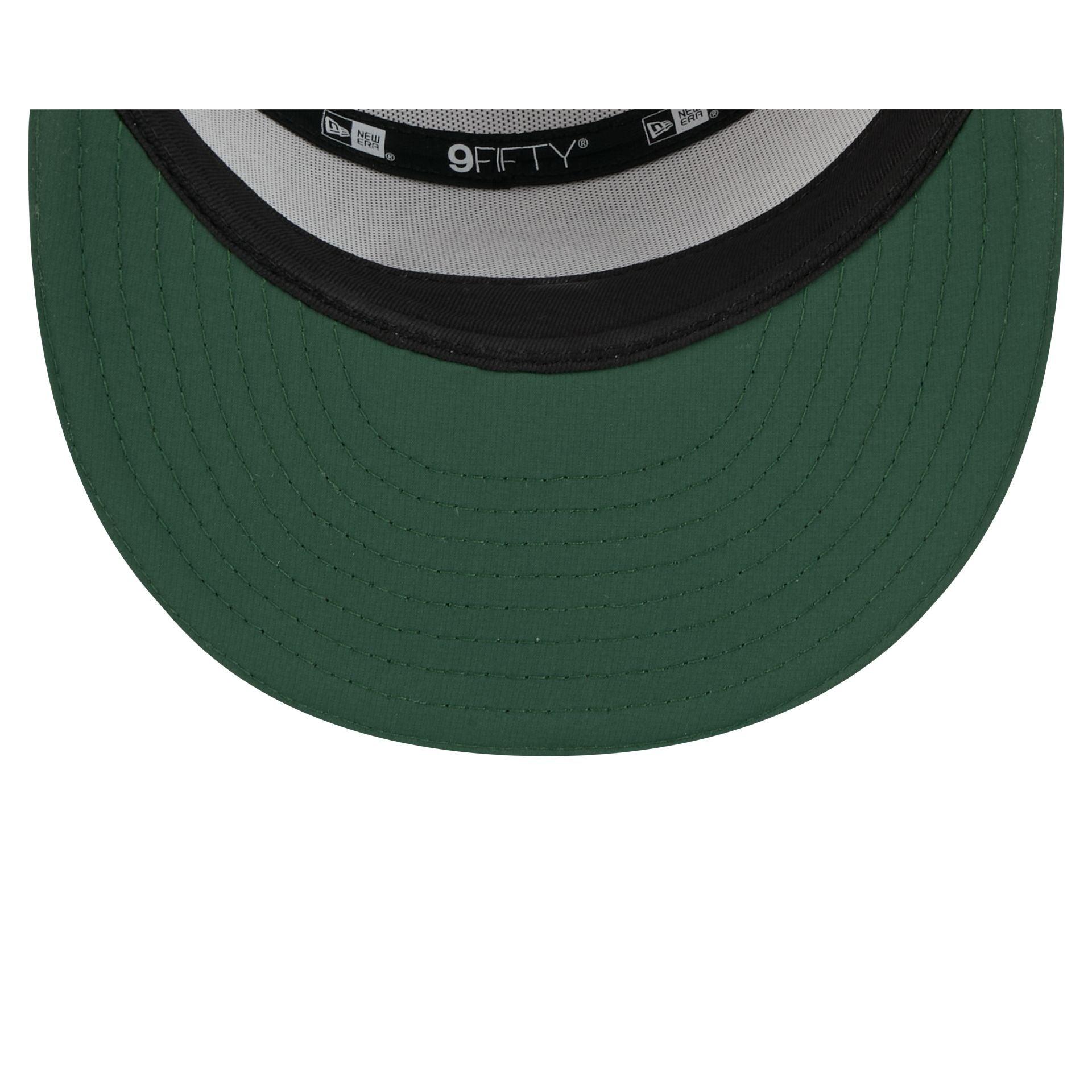 Green Bay Packers 2025 Training Split Panel 9FIFTY Snapback Hat Male Product Image