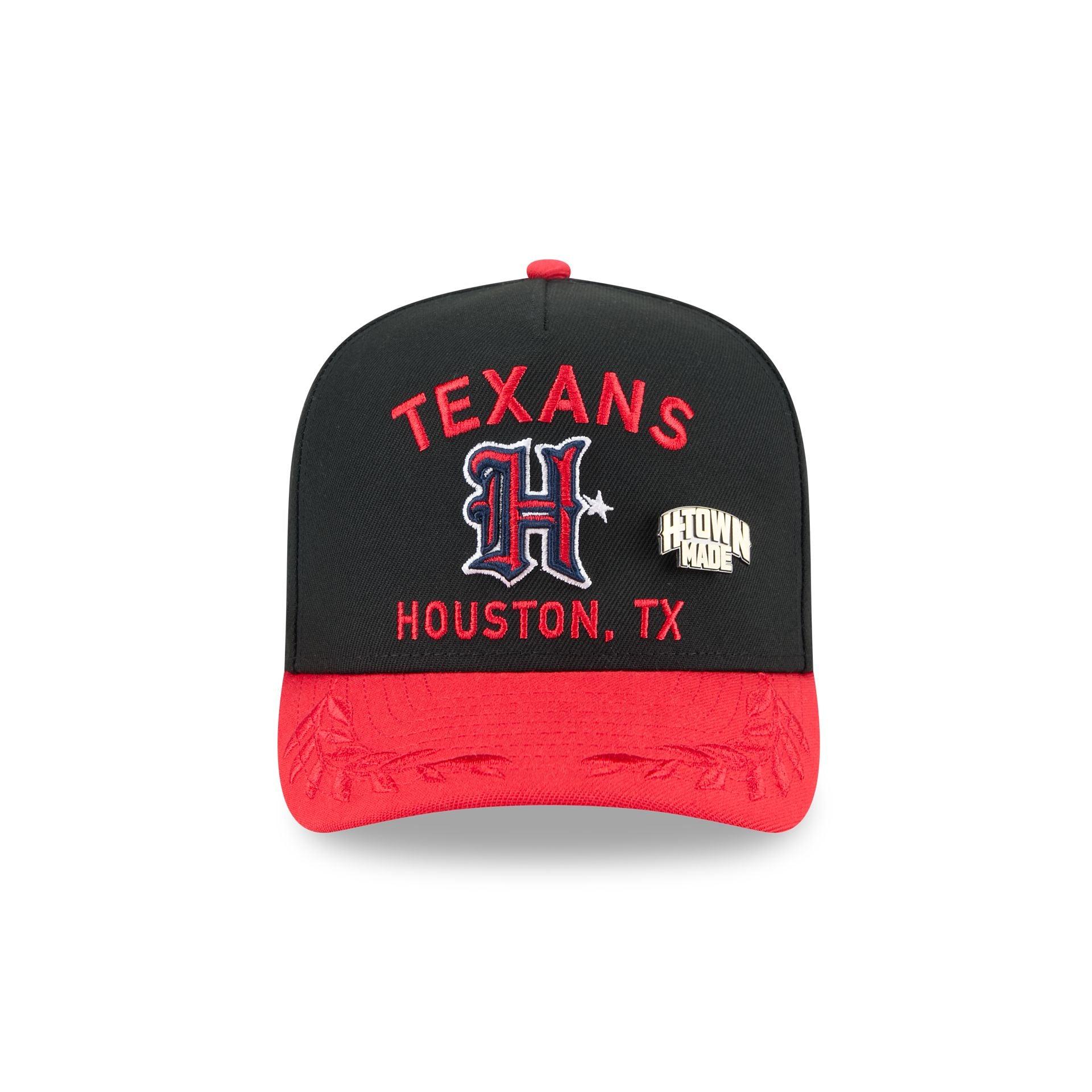 Houston Texans 2025 Draft Black 59FIFTY A-Frame Fitted Hat Male Product Image