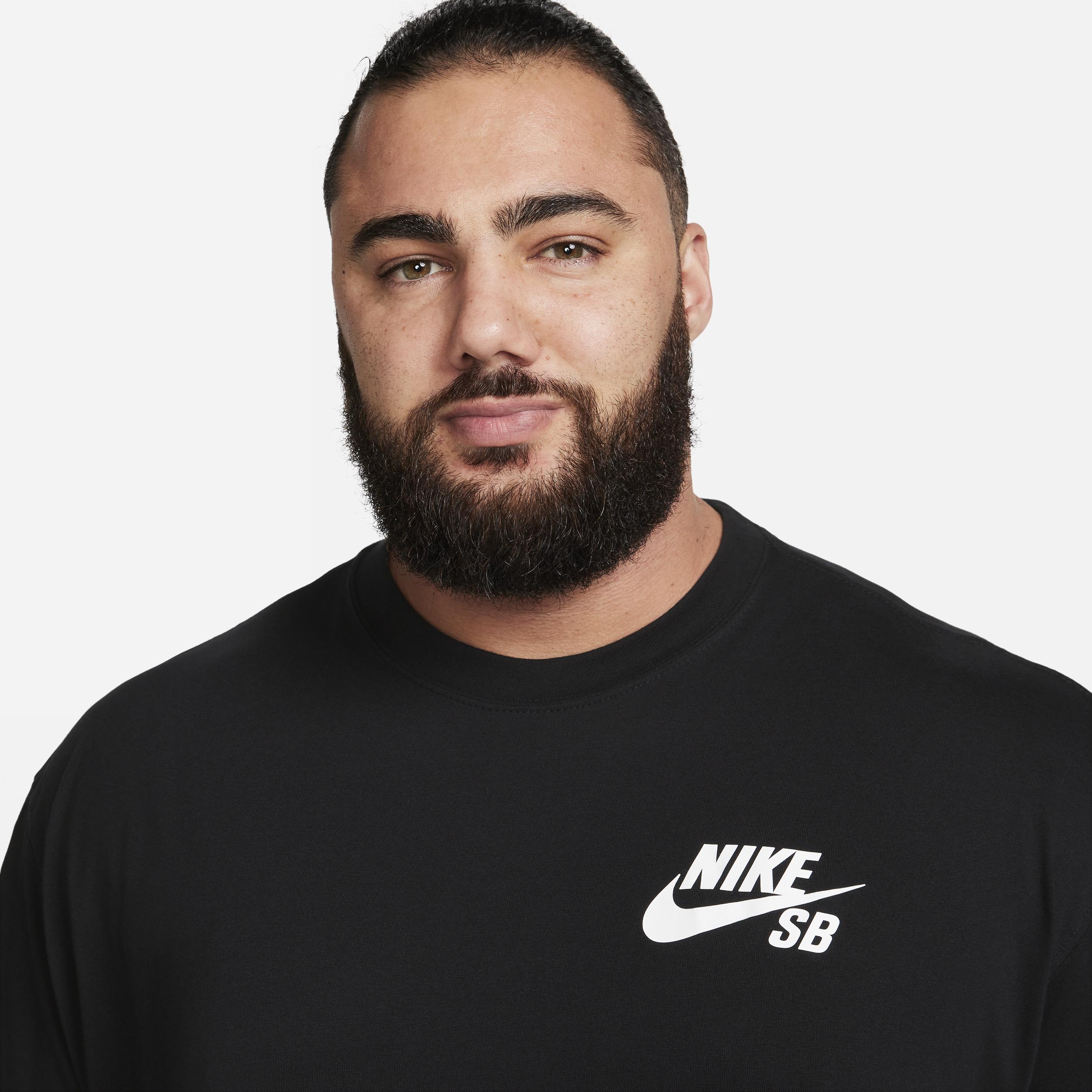 Mens Nike SB Logo Skate T-Shirt | DC7817-010 Product Image