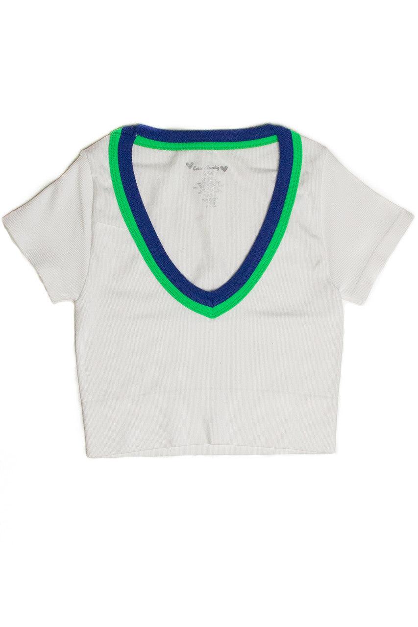 Deep V Seamless Ringer Product Image