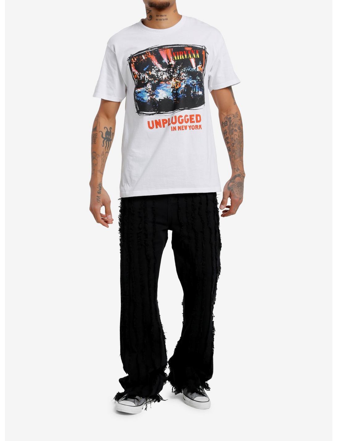 Nirvana Unplugged In New York Heavyweight T-Shirt Product Image