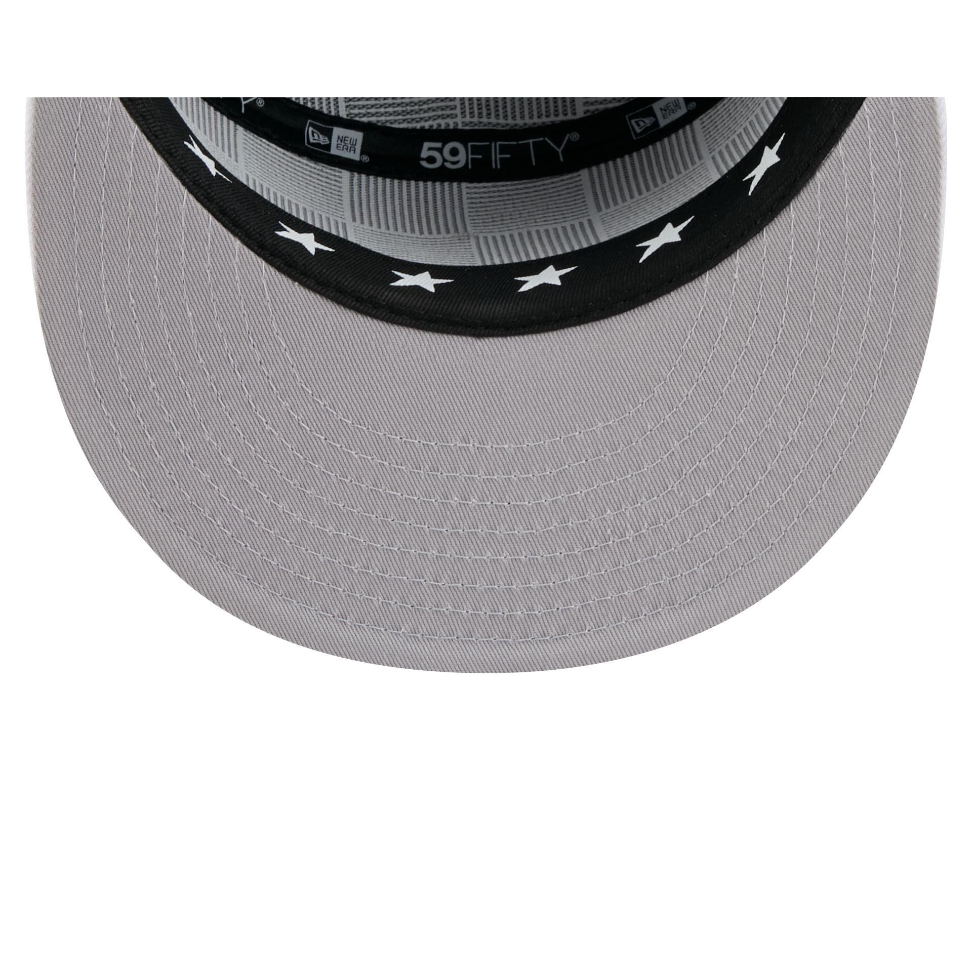 Los Angeles Dodgers 2025 All-Star Game Split Panel 59FIFTY Fitted Hat Male Product Image