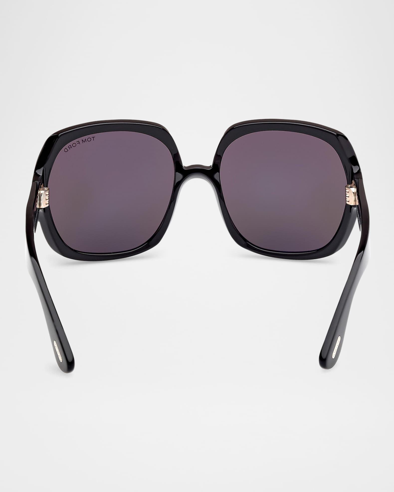 Saffron Acetate Round Sunglasses Product Image