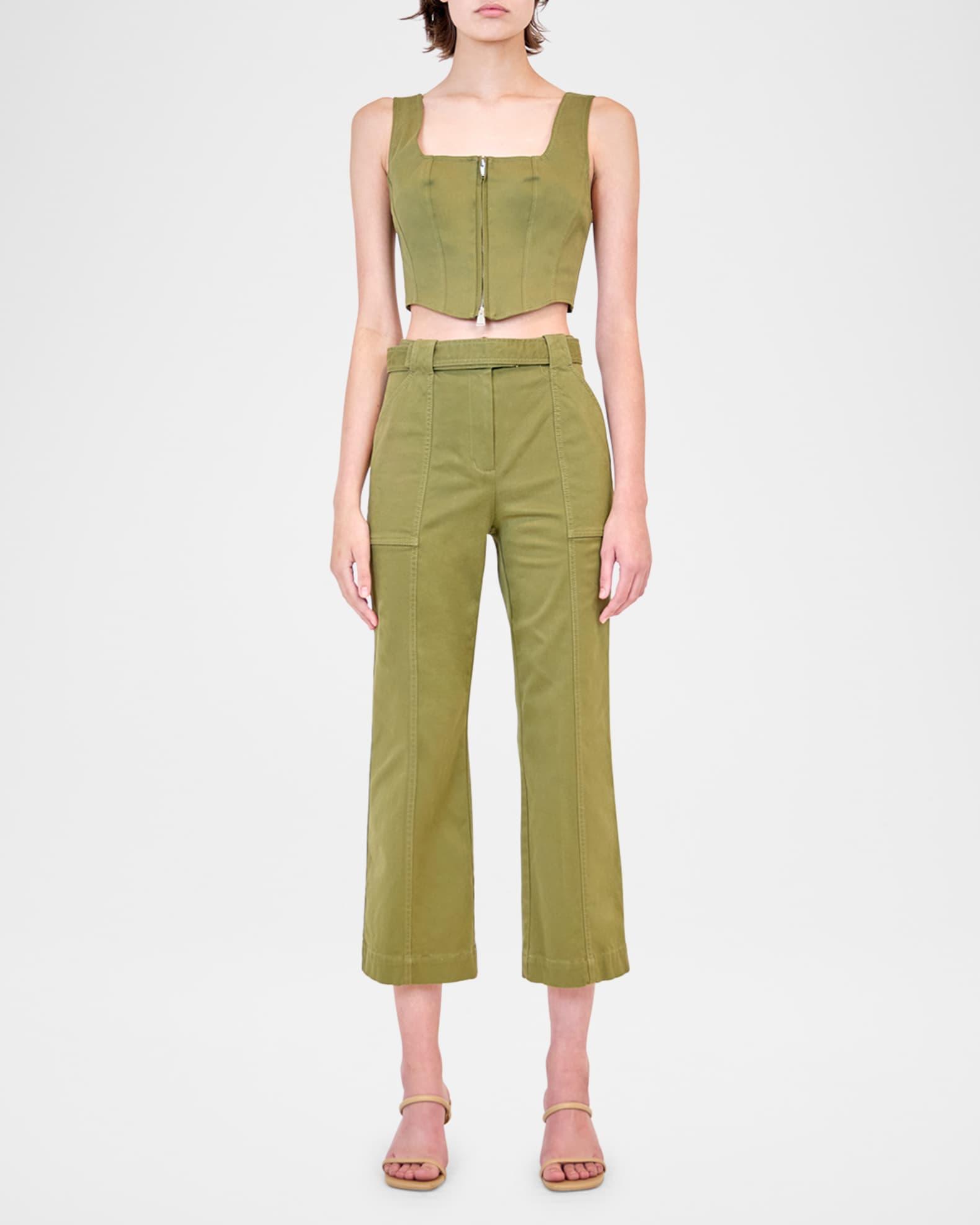 Liza Cropped Utility Pants Product Image