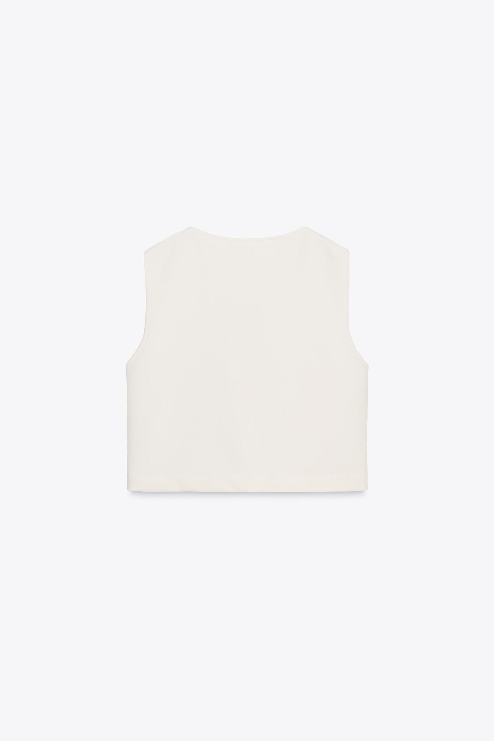 SLEEVELESS CREPE TOP Product Image