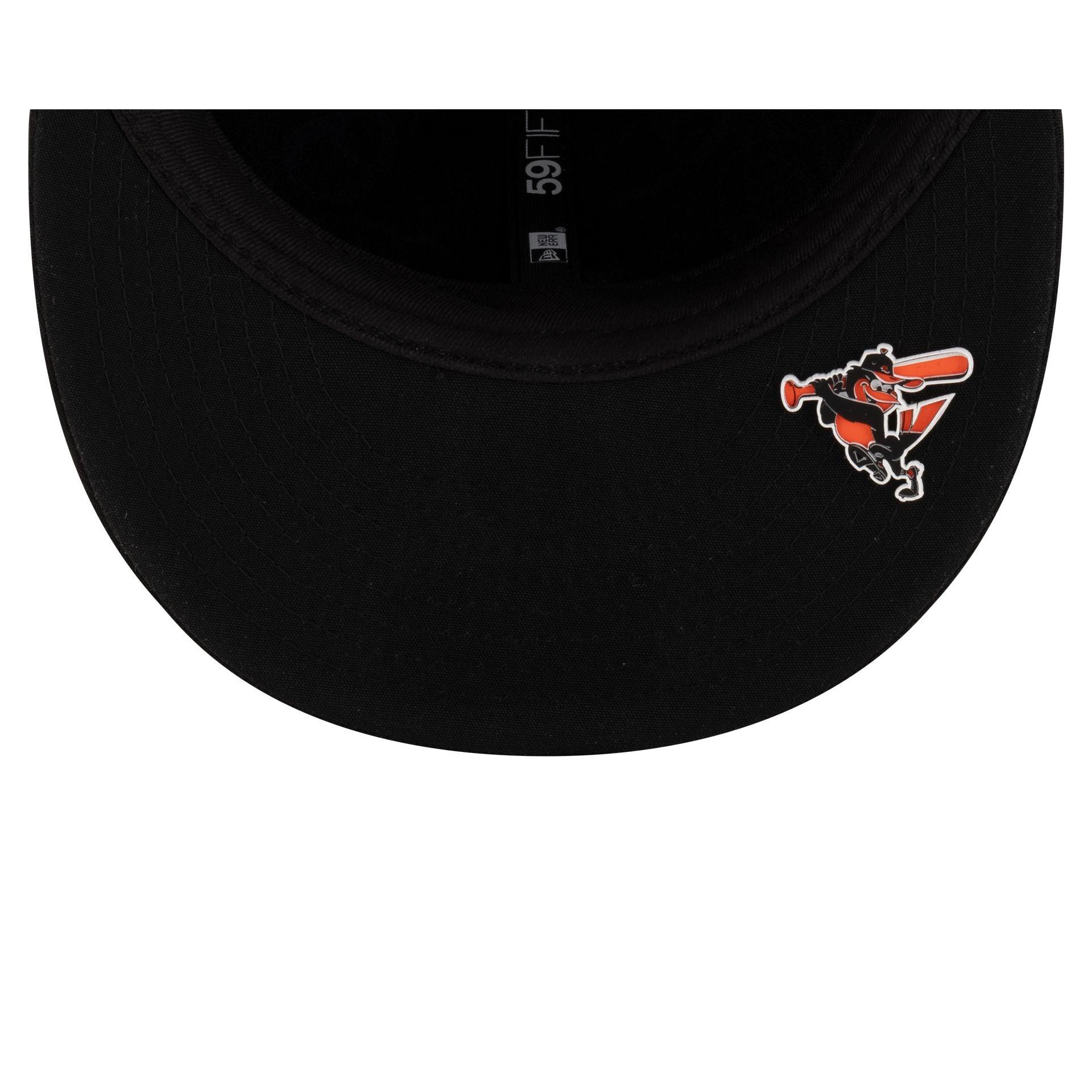 Buffalo Bills 2025 Sideline Hot Weather Black 59FIFTY Fitted Hat Male Product Image