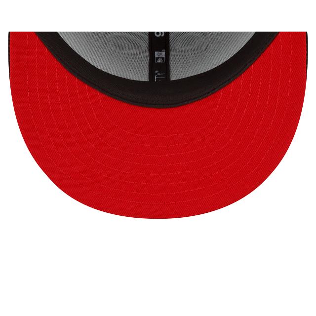 Kansas City Chiefs 2025 Sideline Hot Weather Split Panel 9FIFTY Snapback Hat Male Product Image