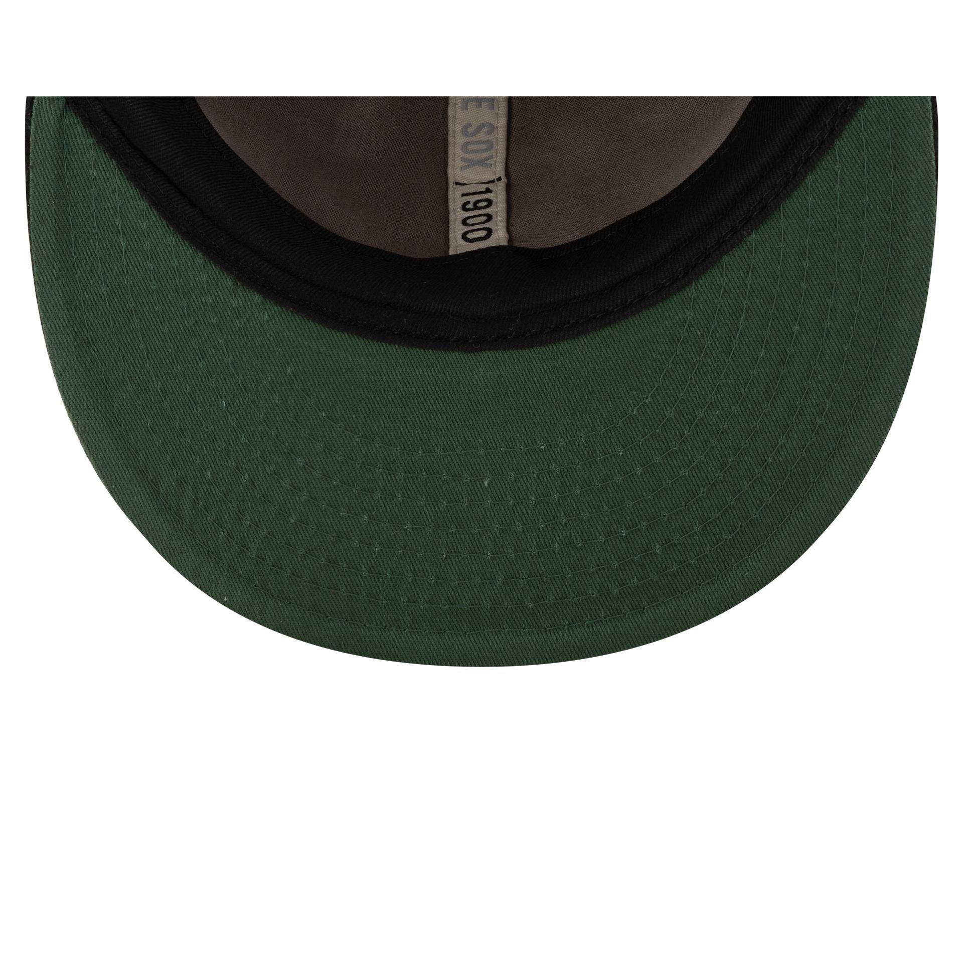 Cleveland Guardians Metallic Gold Logo 59FIFTY Fitted Hat Male Product Image