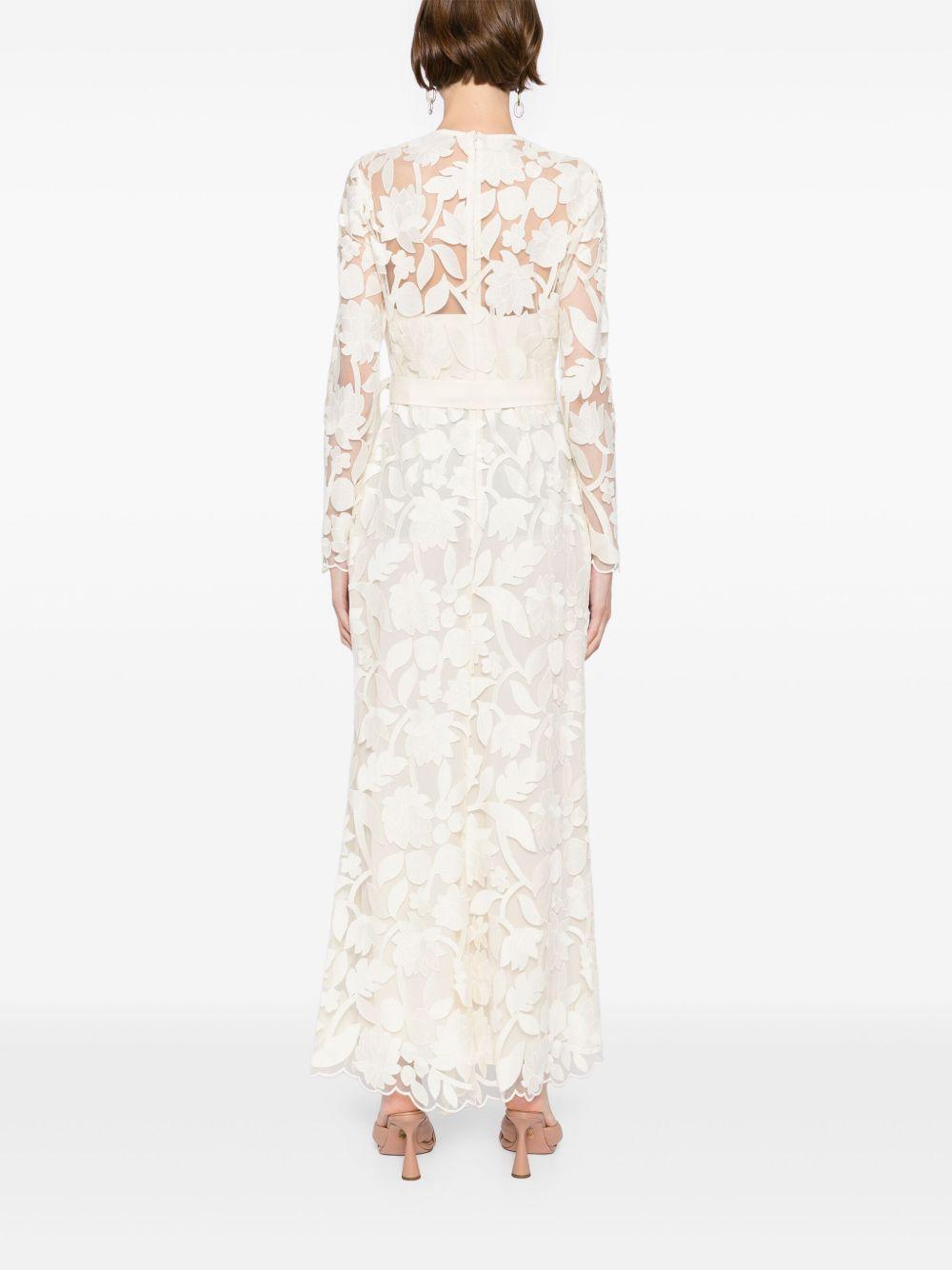 embroidered midi dress Product Image