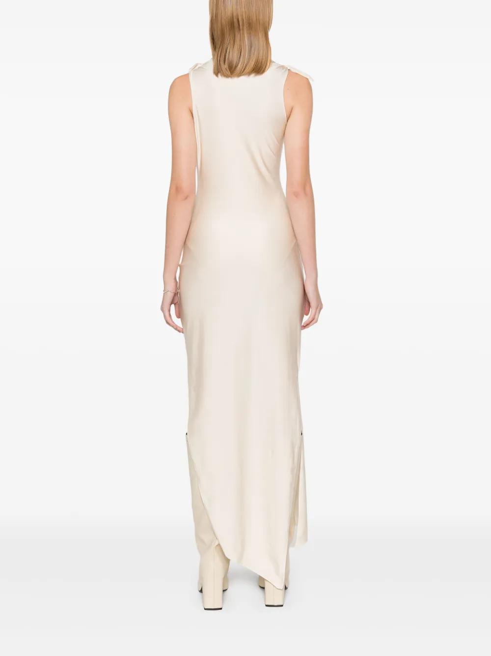 floral-appliqué maxi dress Product Image