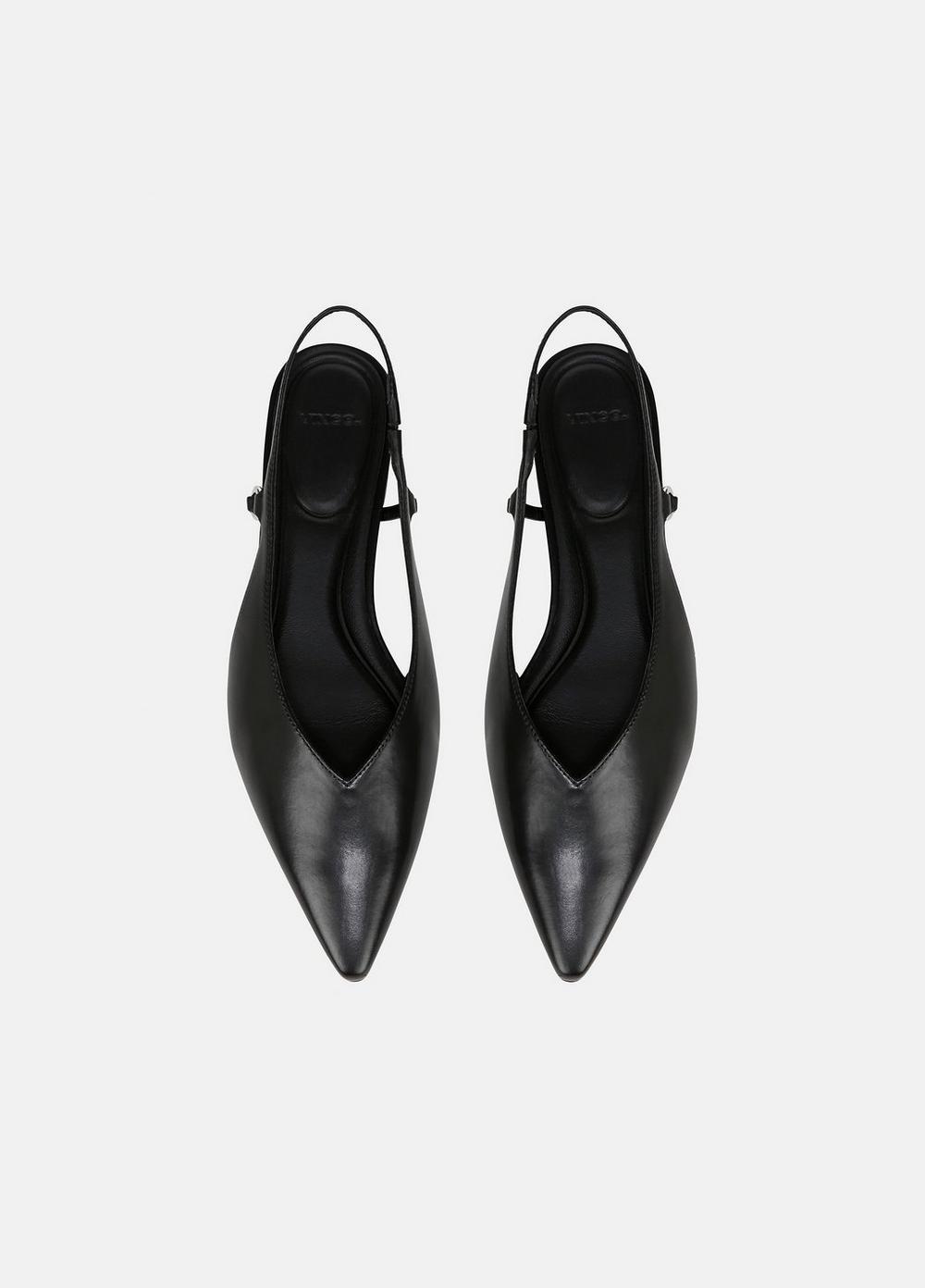 Ines Leather Slingback Flat Product Image