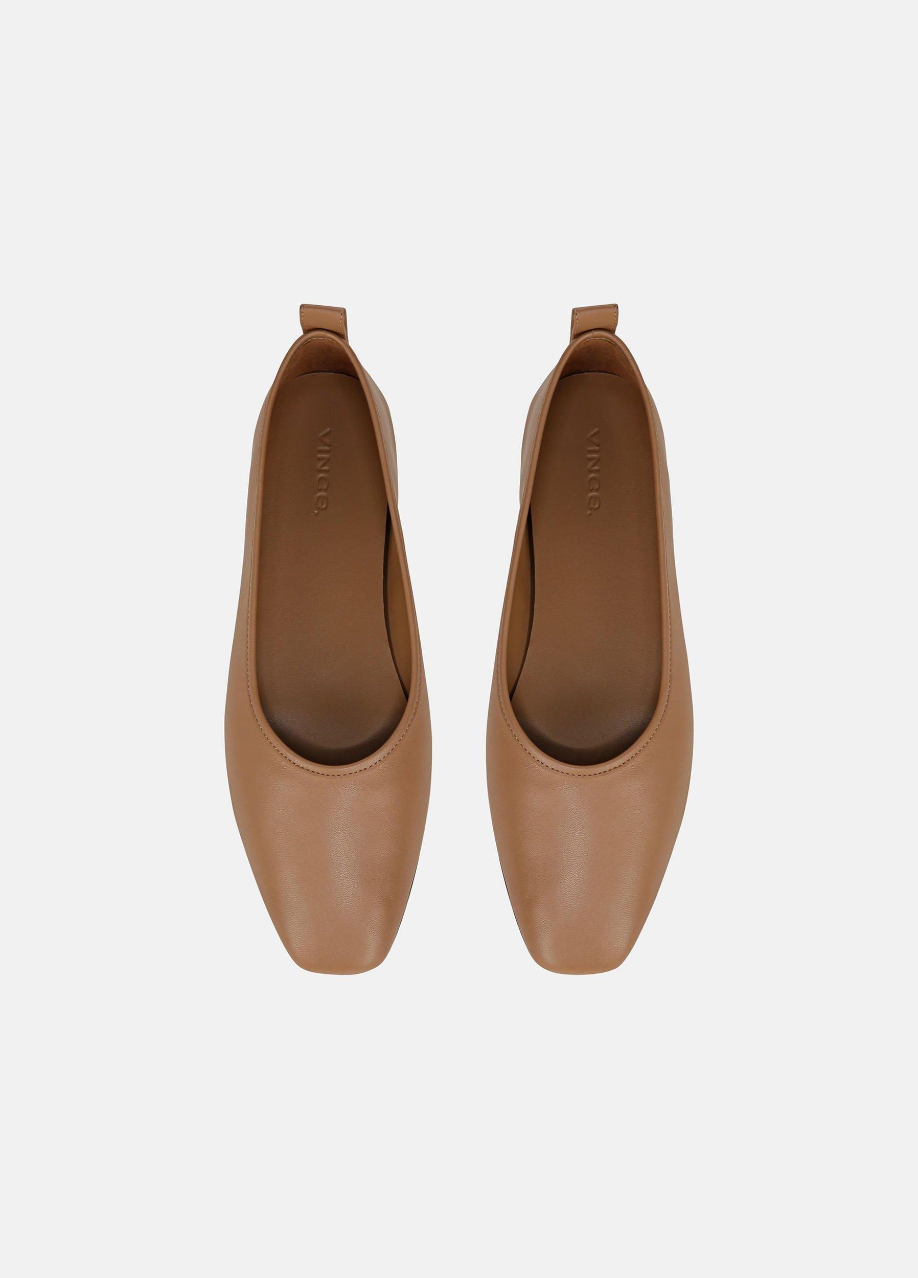 Vivian Leather Ballet Flat Product Image