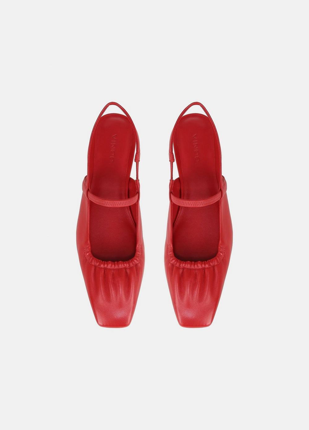 Venice Leather Slingback Flat Product Image