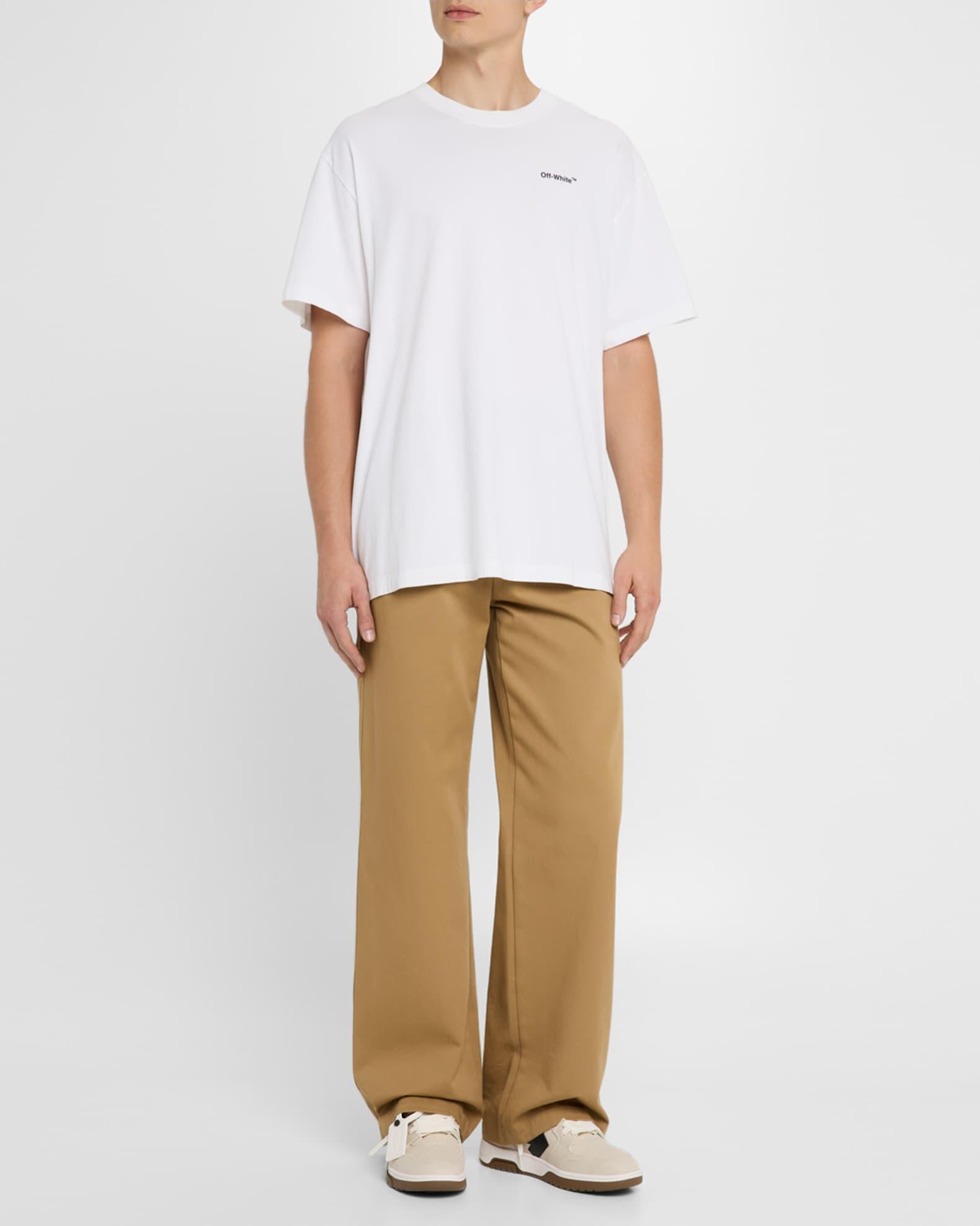 Men's Slim Out Of Office Canvas and Leather Sneakers Product Image