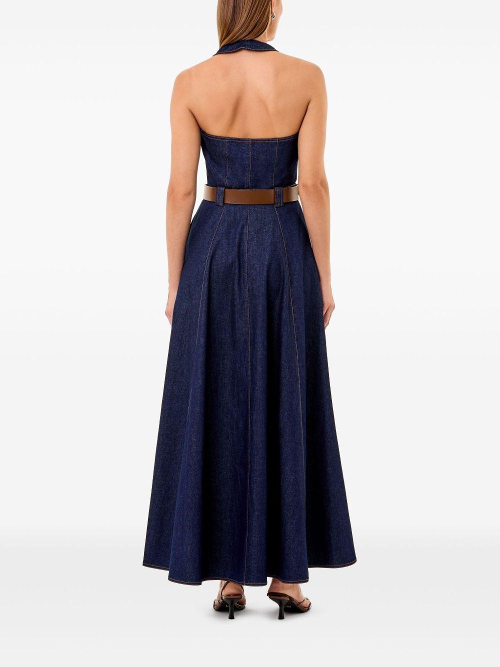 Anastasia halter midi dress Product Image