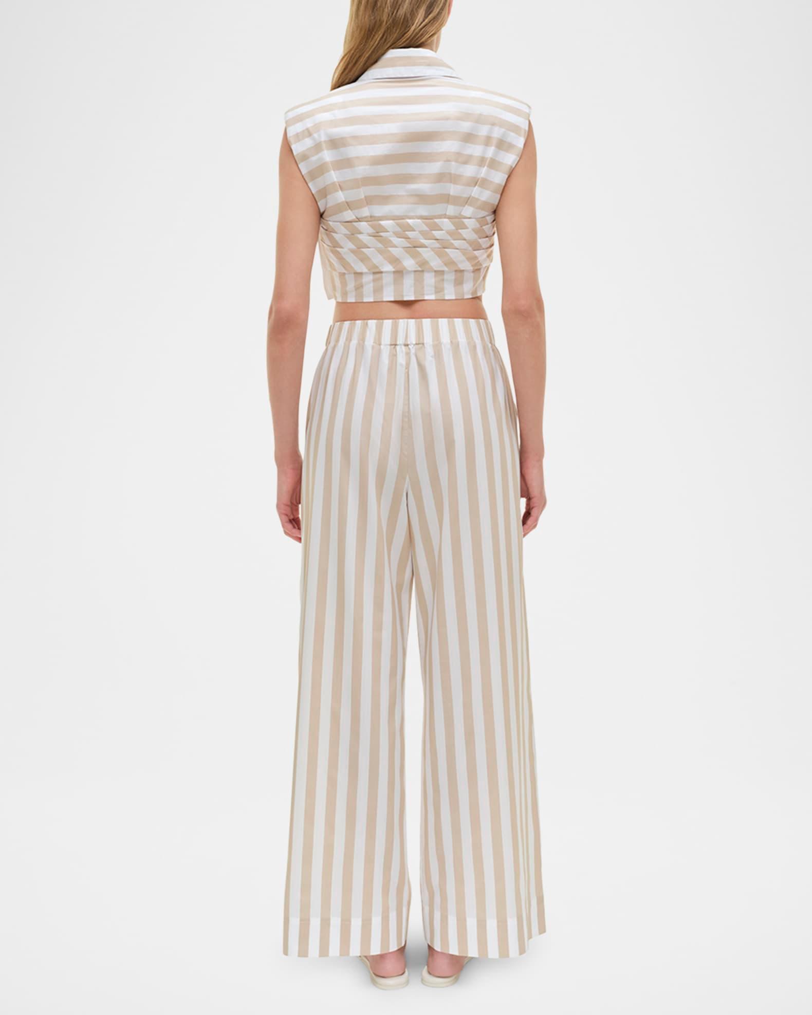 Arden Stripe Pull-On Pants Product Image