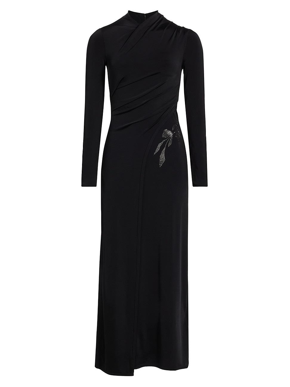 Womens Jersey Embellished Midi-Dress Product Image