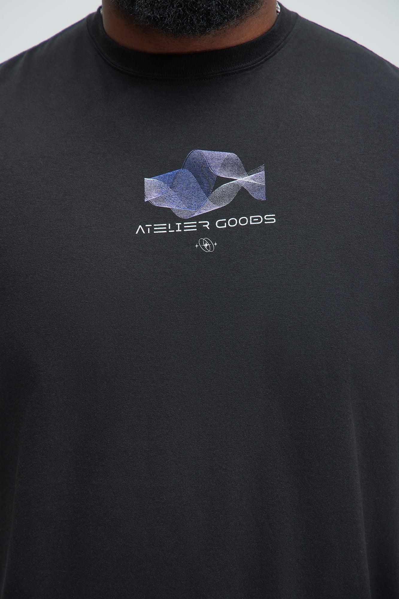 Futurism Short Sleeve Tee - Black Product Image