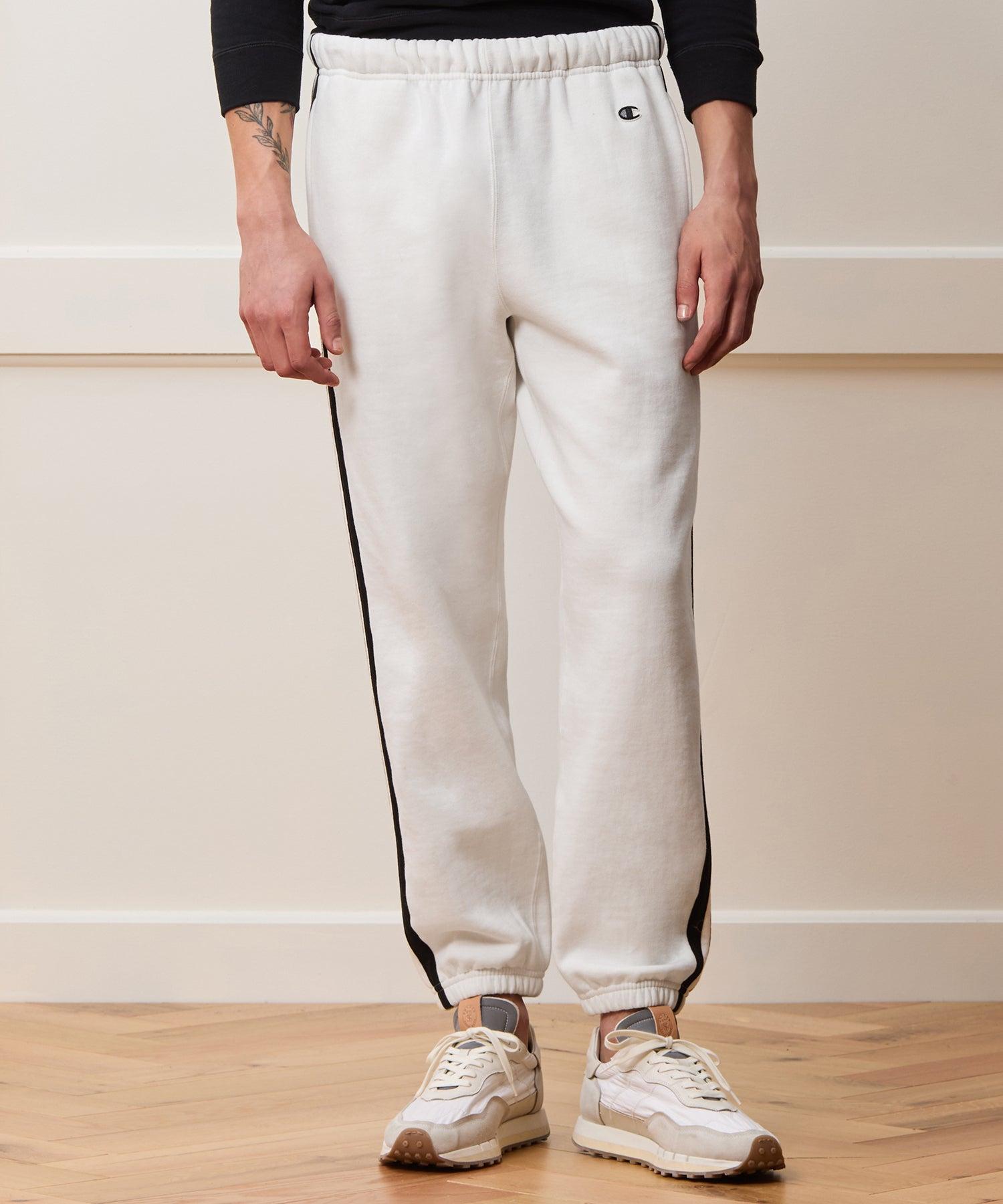 Champion Relaxed Fleece Striped Sweatpant Product Image