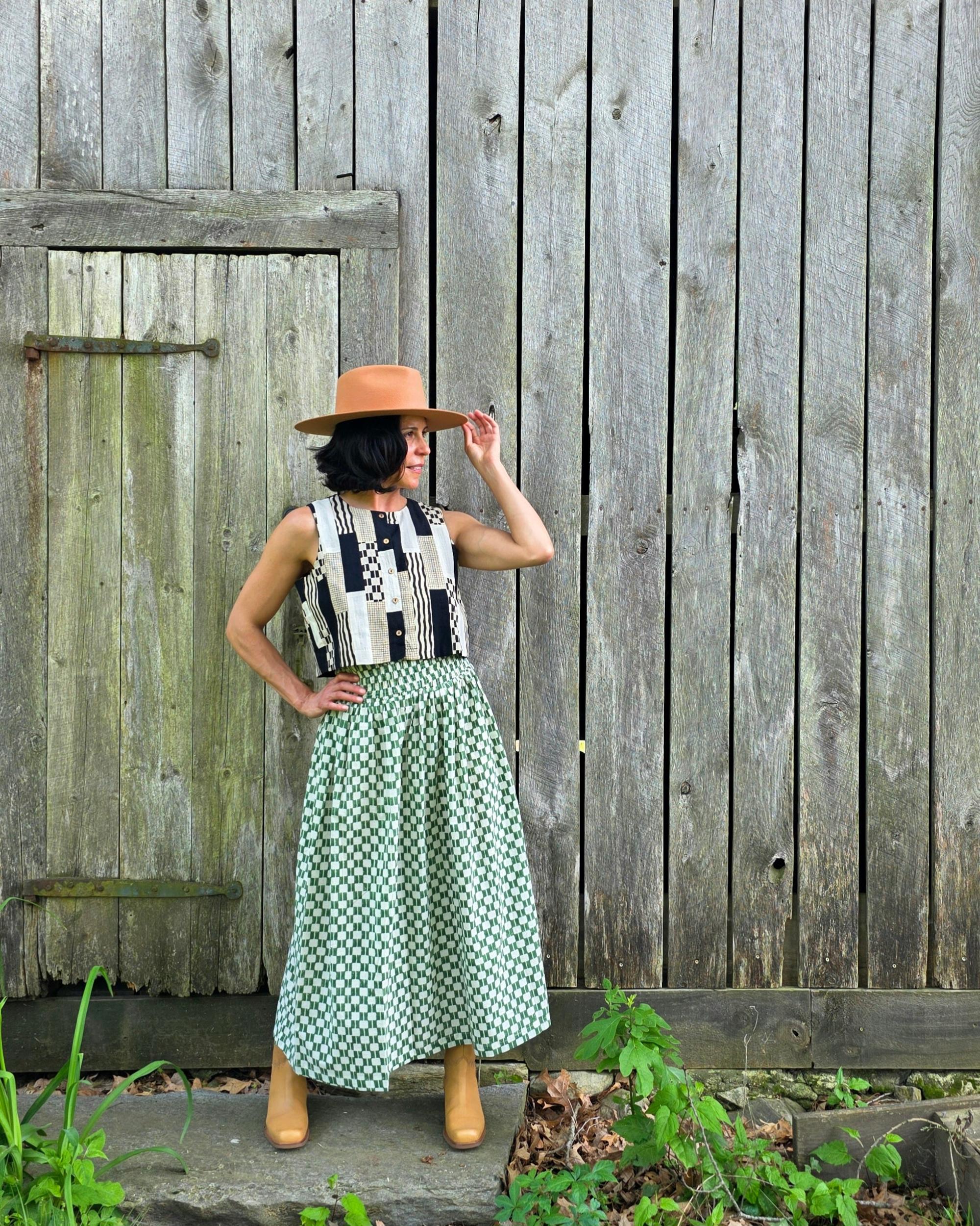 The Blue Mary Top Product Image