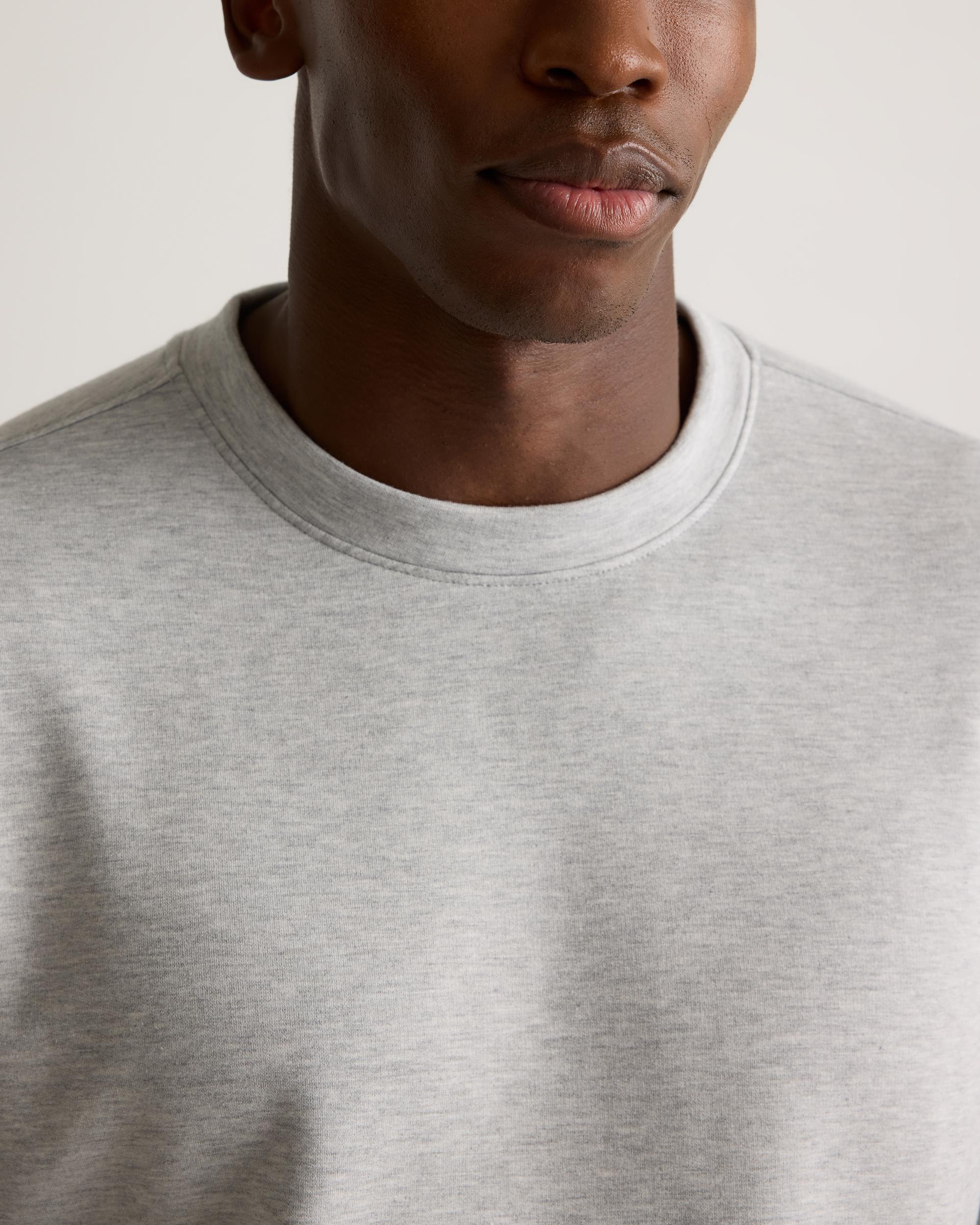 Quince | Men's Supersoft Fleece Crew Neck Alpaca Sweater Size XL, Lenzing Modal Product Image