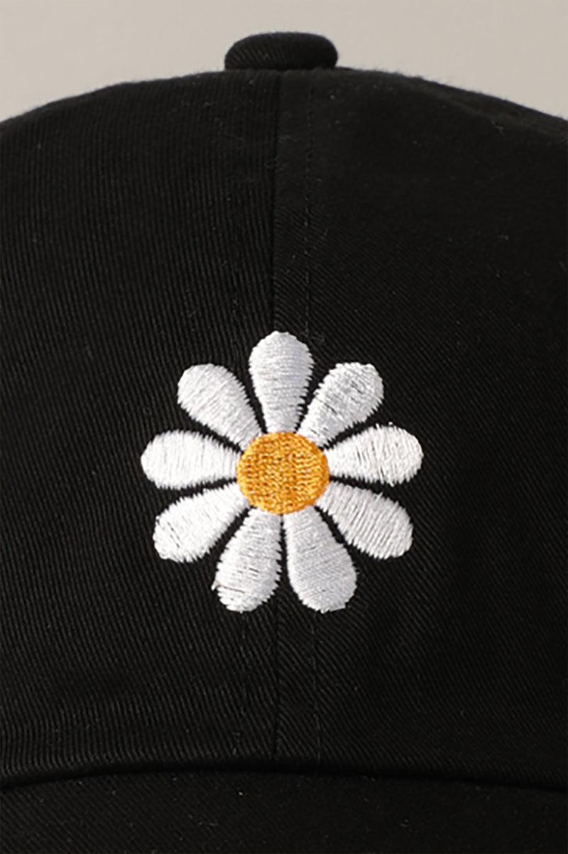 Daisy Embroidery Baseball Cap Product Image