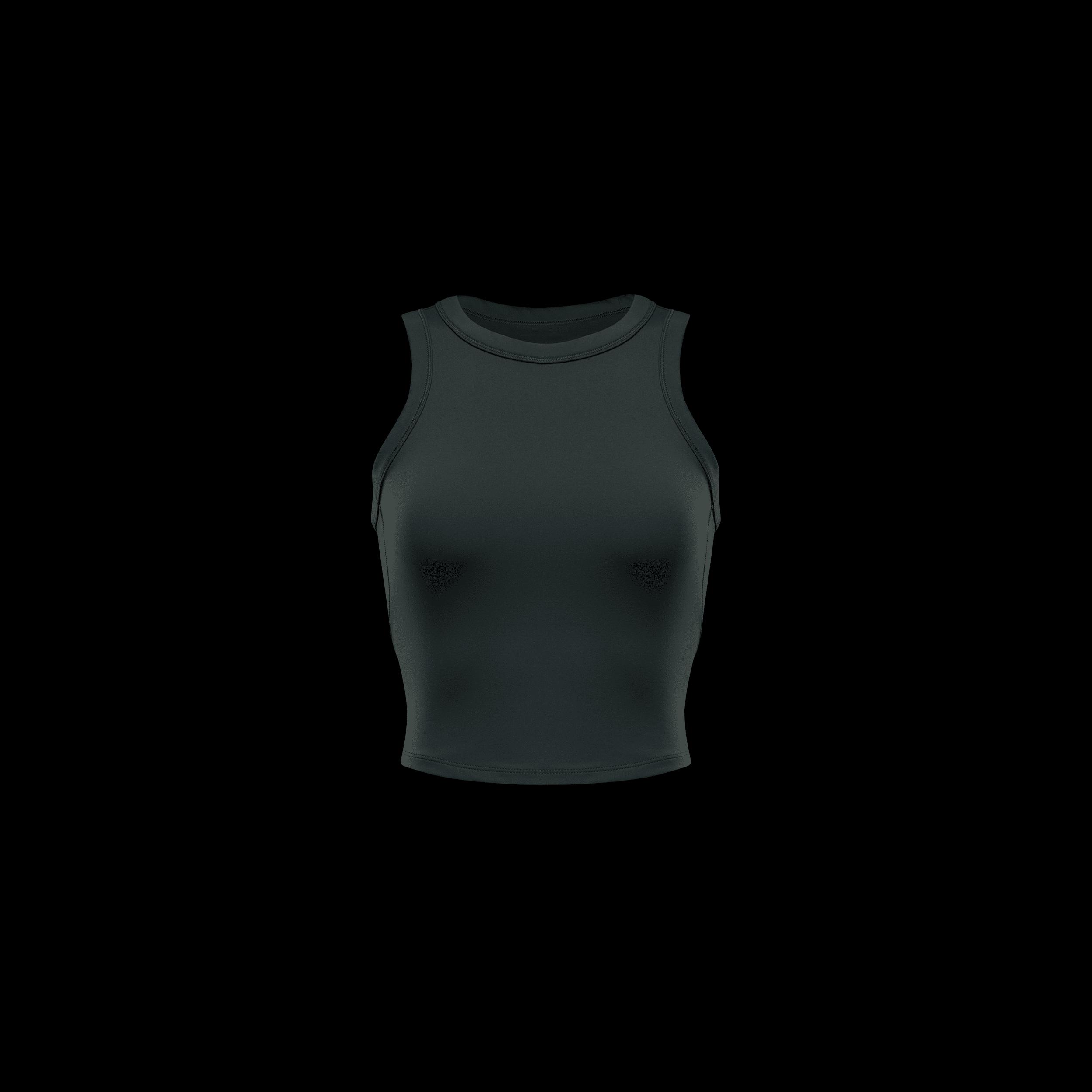 Nike One Fitted Women's Dri-FIT Cropped Tank Top Product Image