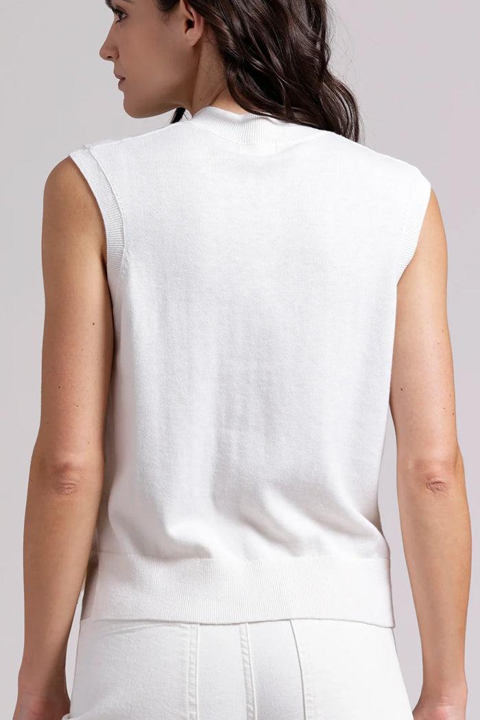 Cotton Cashmere Button Vest Product Image