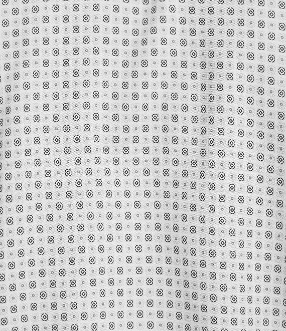 Daniel Cremieux Signature Label Non-Iron Oxford Medallion Print Long Sleeve Woven Shirt Product Image