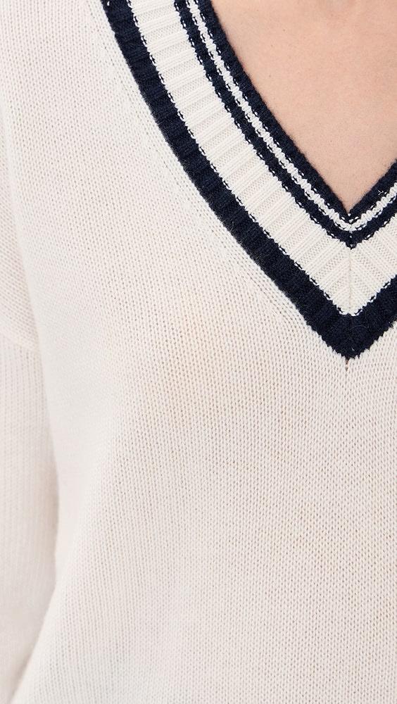 Reformation Jadey Cashmere Oversized V Neck Sweater | Shopbop Product Image