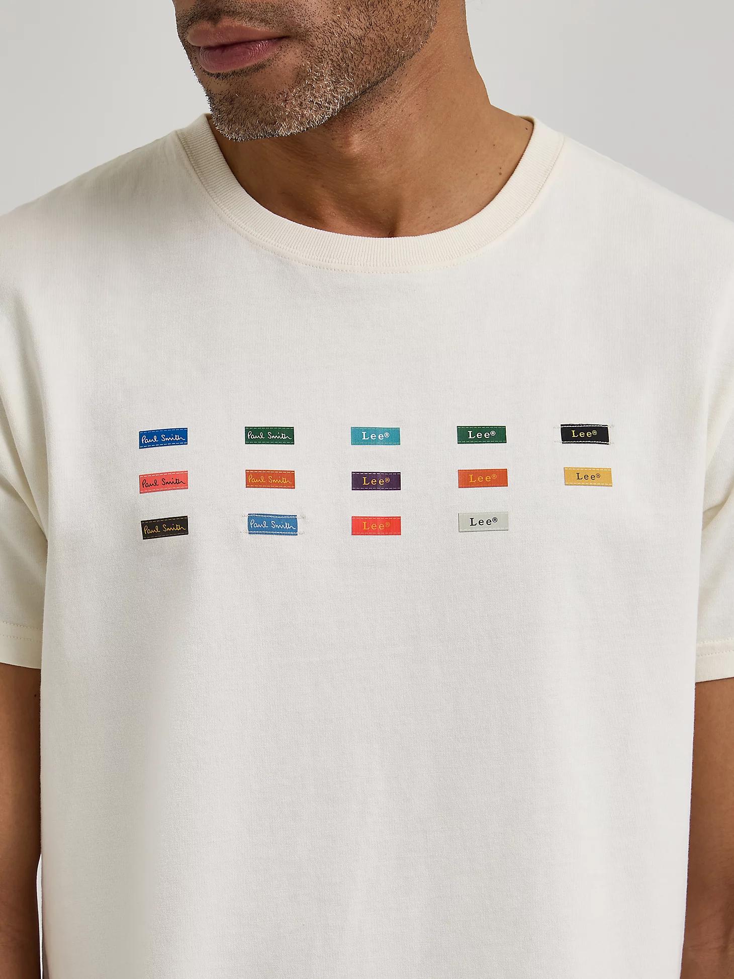 Men's Lee® x Paul Smith Label Tee | Men's Tops & Tees | Lee® Product Image