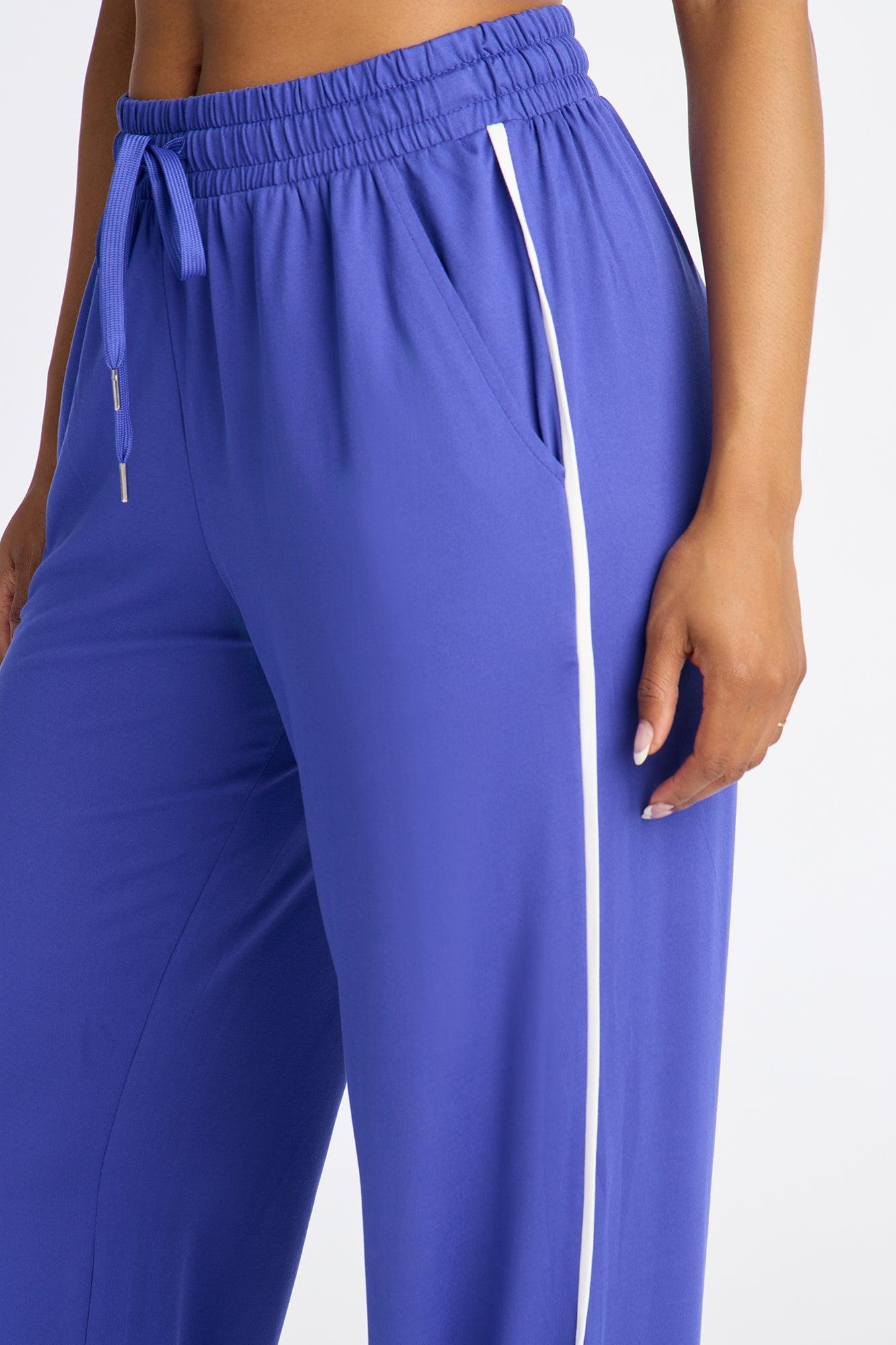 Lined Up Lounge Pant - Royal Female Product Image