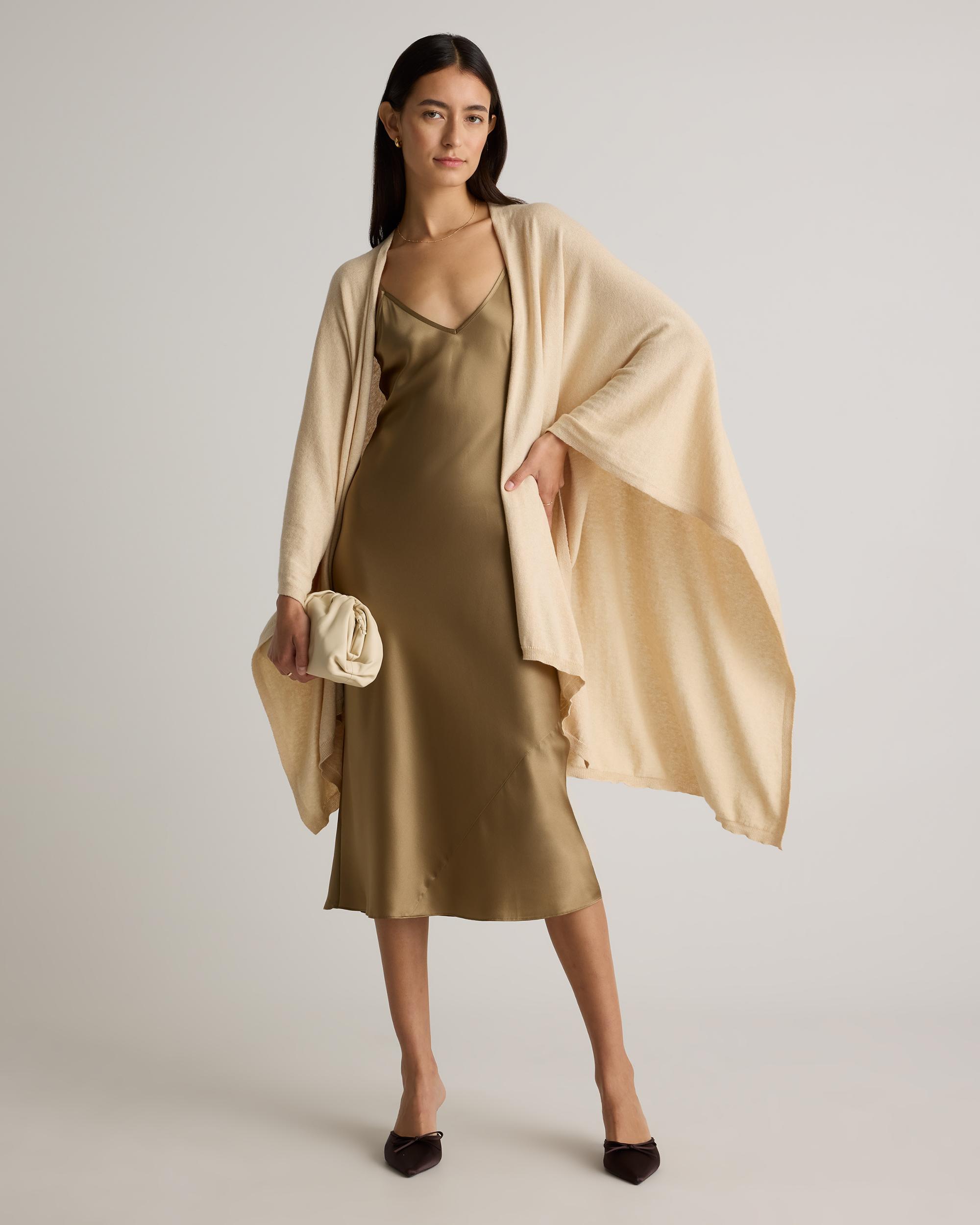 Quince | Women's Cotton Cashmere Ruana Product Image