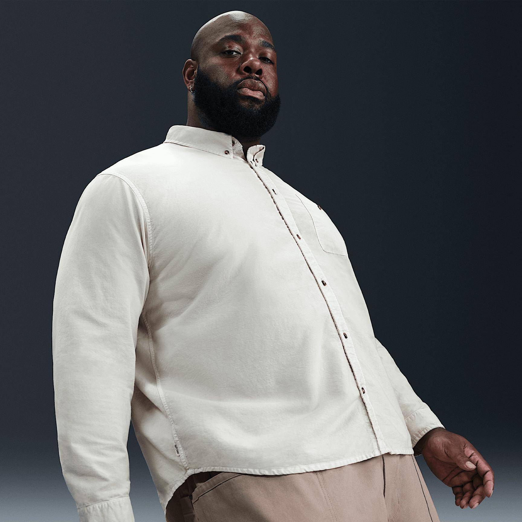 Nike Mens Life Oxford Shirt | HJ7270-234 Product Image