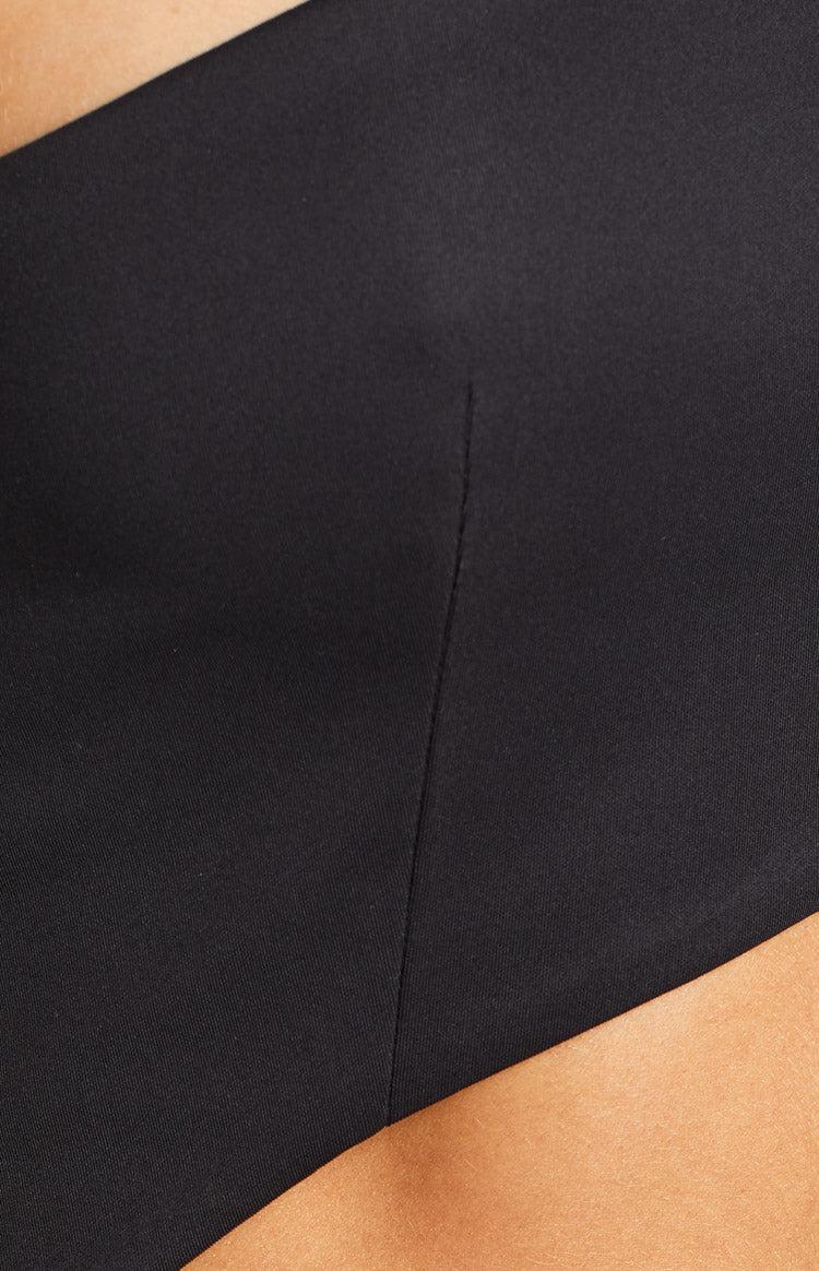 Simone Black Cut Out Maxi Dress Product Image