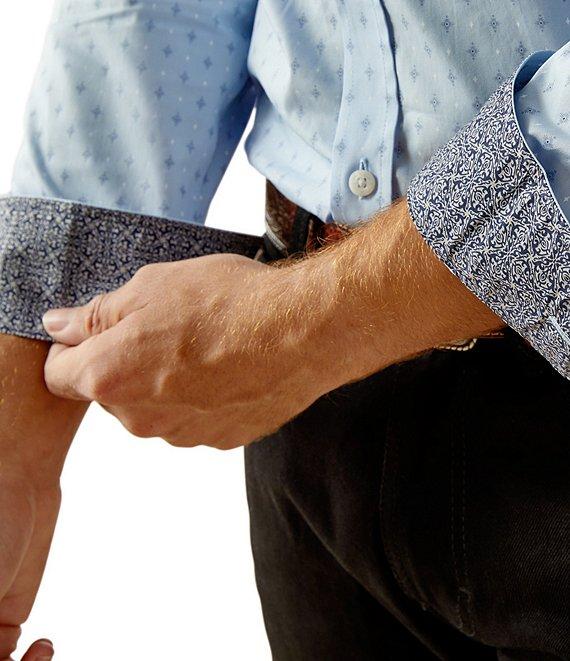 Ariat Fitted Donte Wrinkle Free Long Sleeve Woven Shirt Product Image