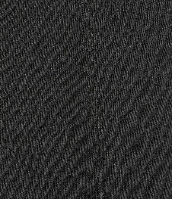 Eileen Fisher Organic Linen Jersey V-Neck Cap Sleeve Top Product Image