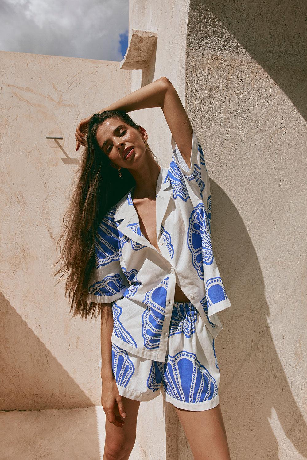 Kara Top - Seashell Product Image