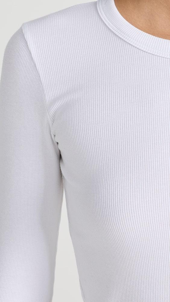 Leset Kelly Slim Fit Long Sleeve Top | Shopbop Product Image