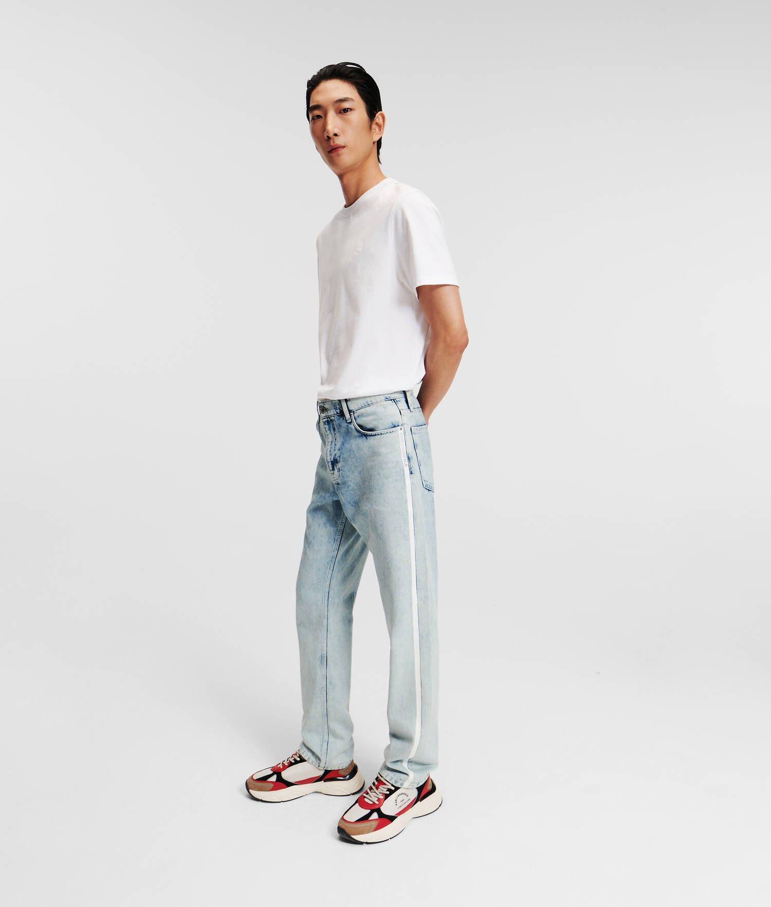 LOGO TAPE STRAIGHT JEANS Product Image