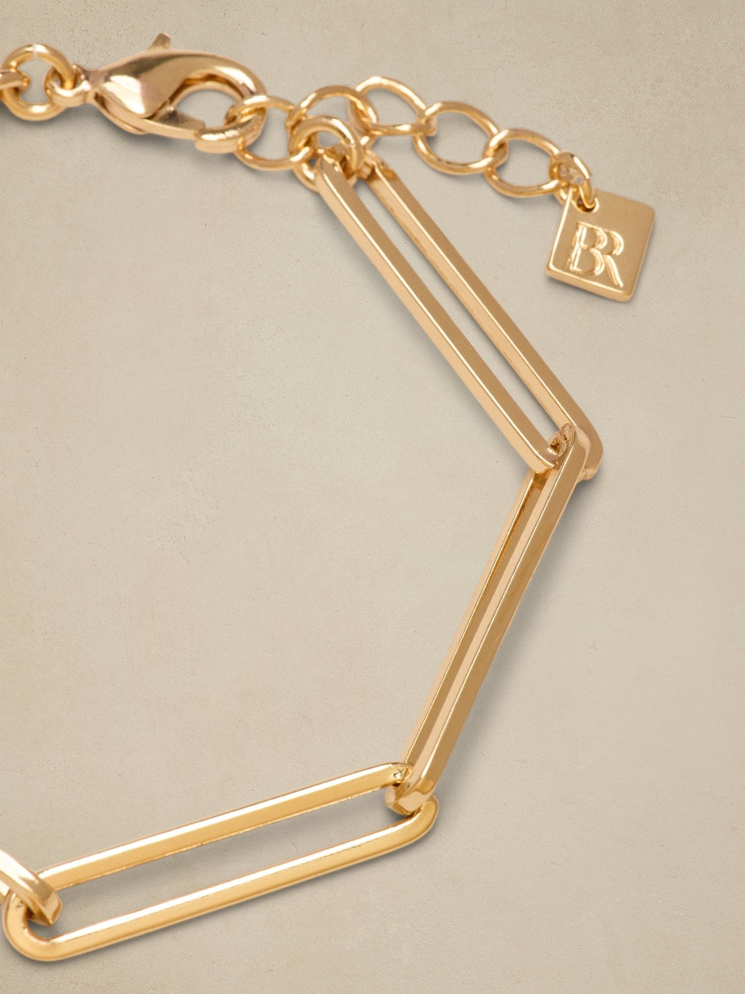 Paperclip Chain Bracelet Product Image