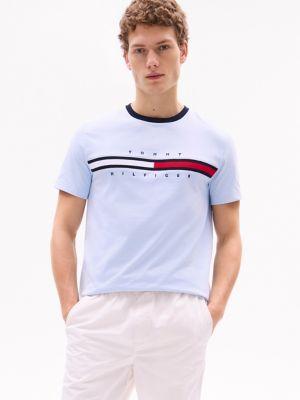 Embroidered Flag Logo T-Shirt Product Image