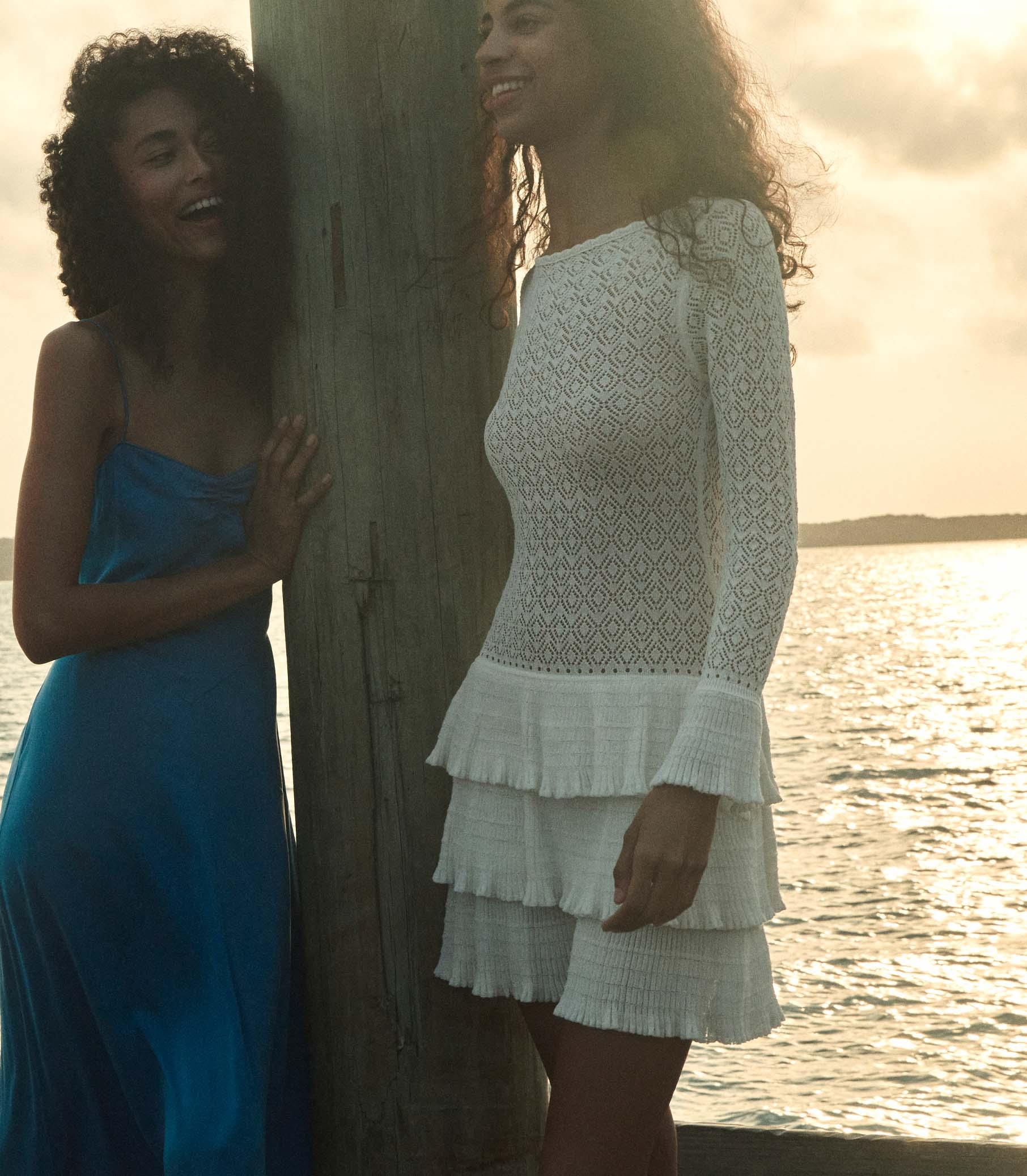 AMELINA DRESS -- IVORY Product Image